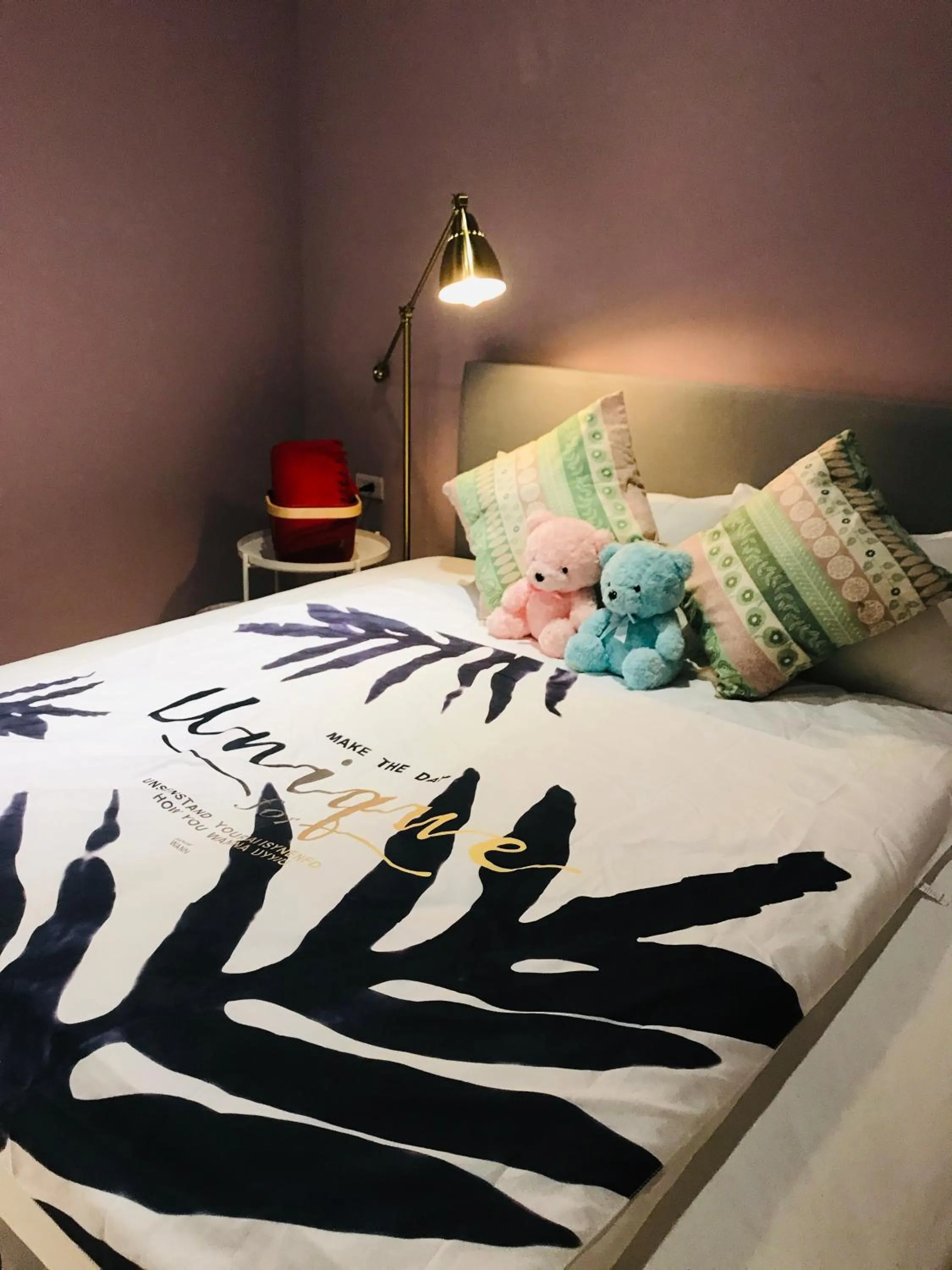 Bed in 依山村驛Yishan Village