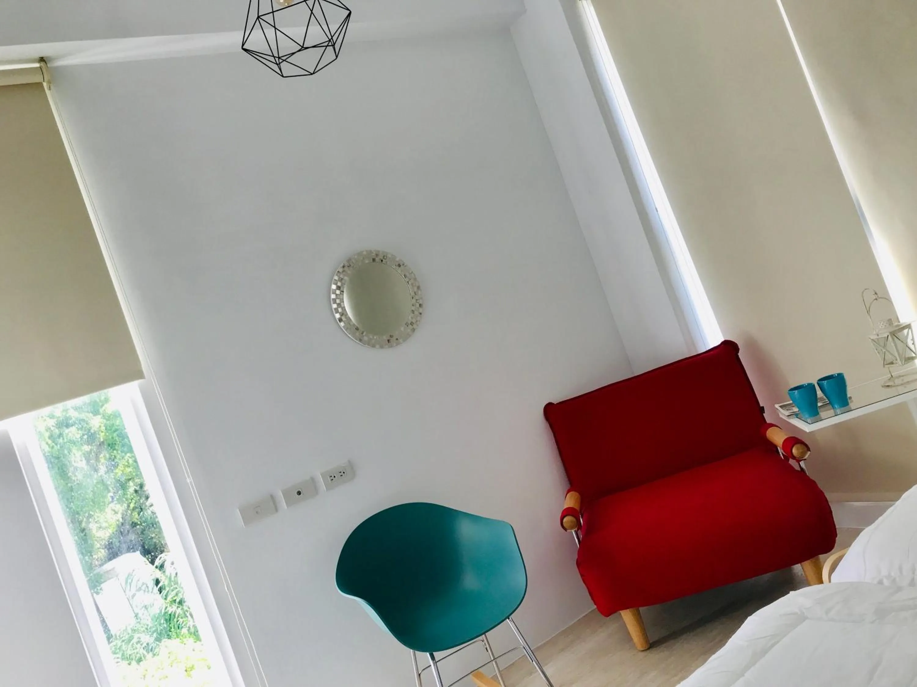 Bed in 依山村驛Yishan Village