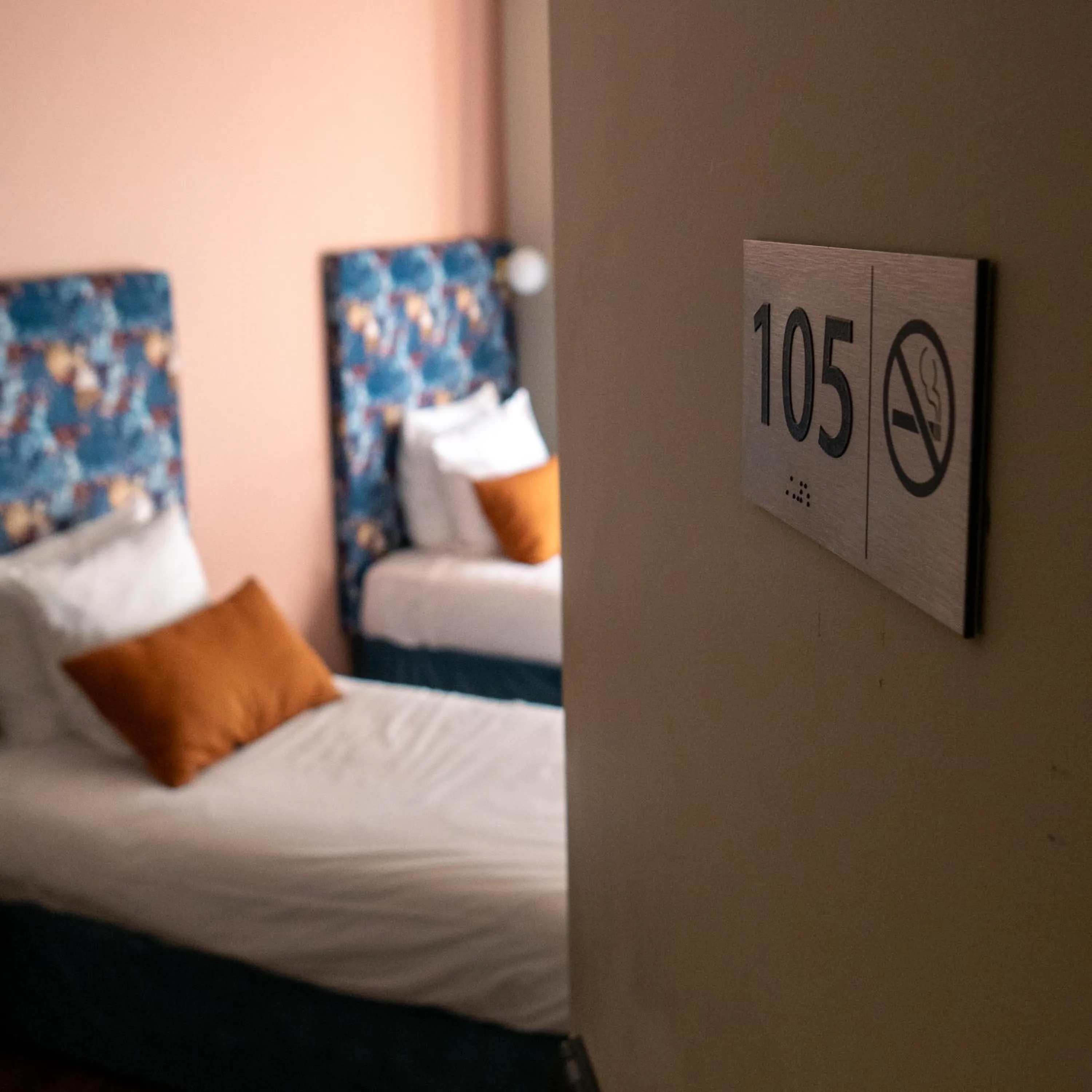 Bed in Hotel de la Bourse, Mulhouse Gare, Sure Hotel Collection by Best Western