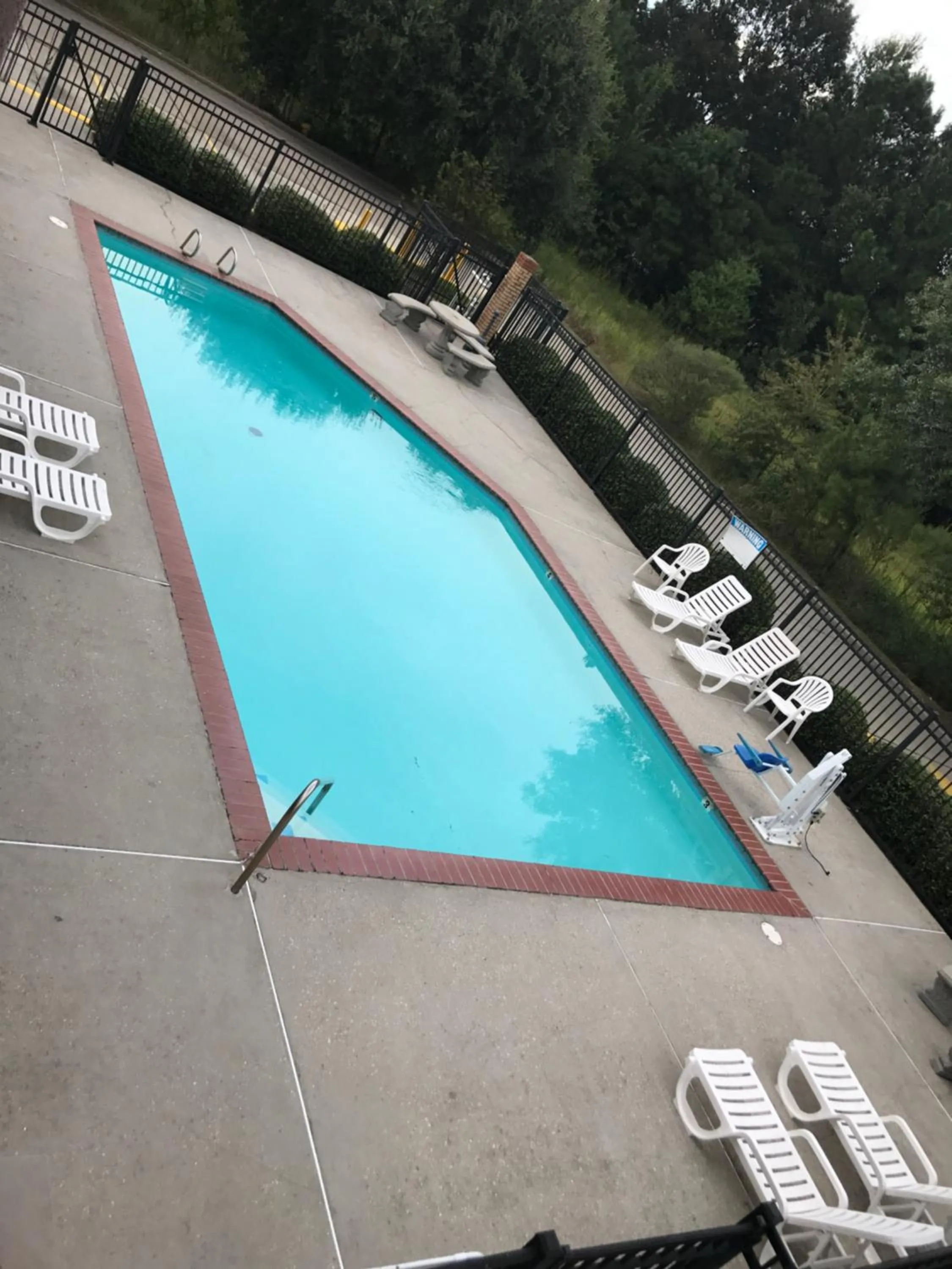 Swimming pool in Super 8 by Wyndham Slidell
