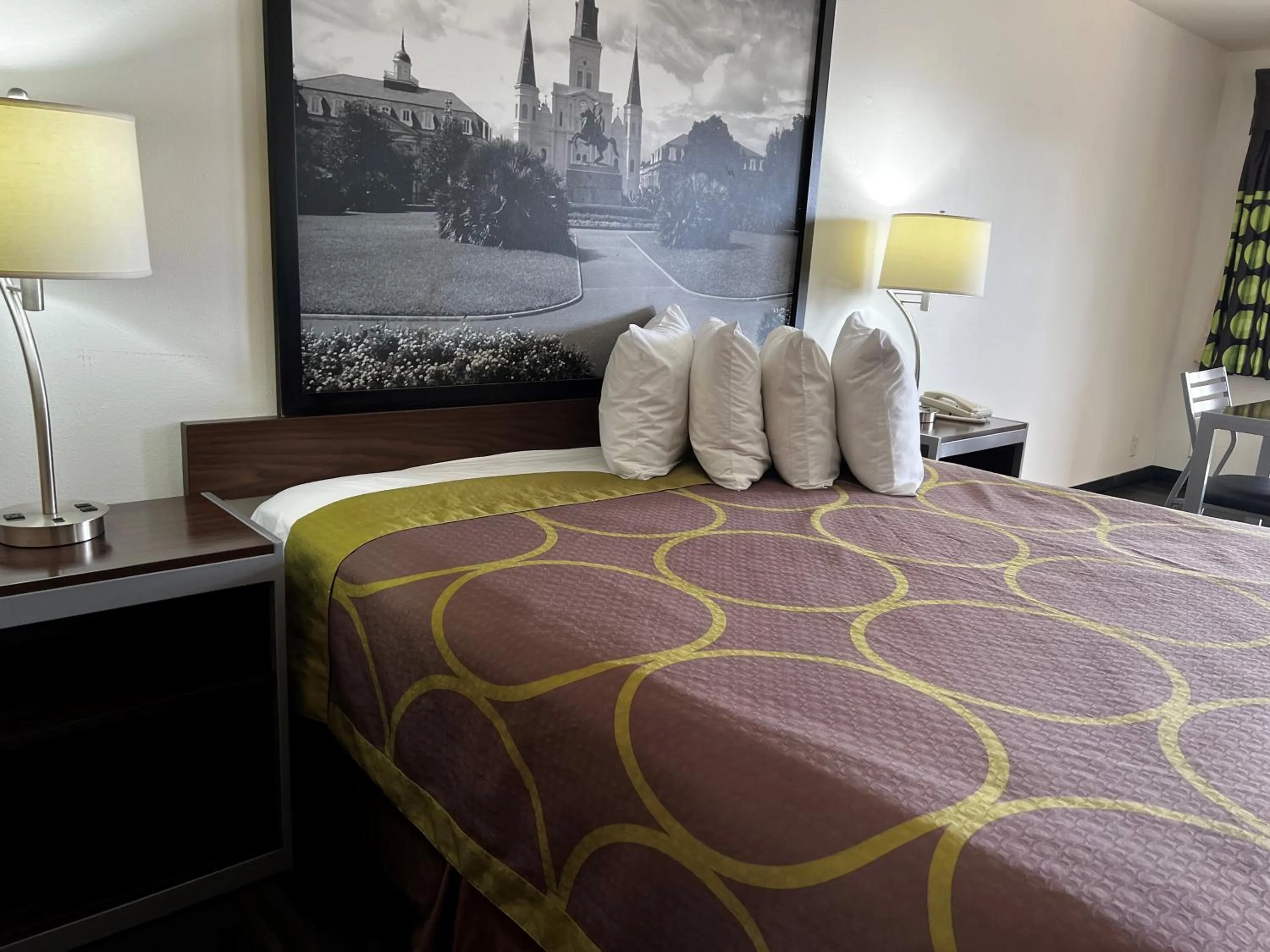 Bed in Super 8 by Wyndham Slidell