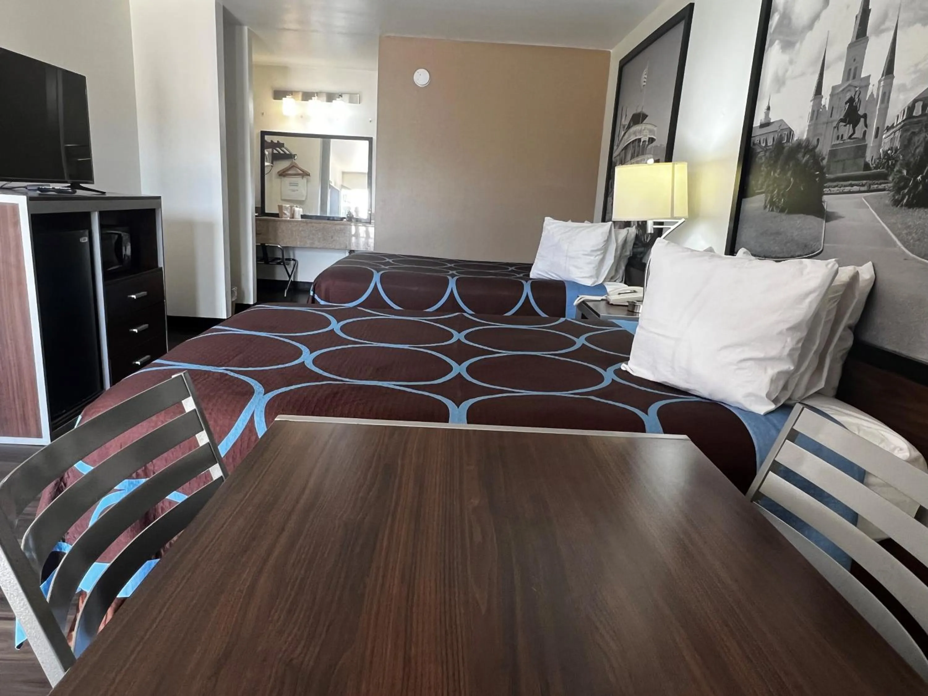 Bedroom in Super 8 by Wyndham Slidell