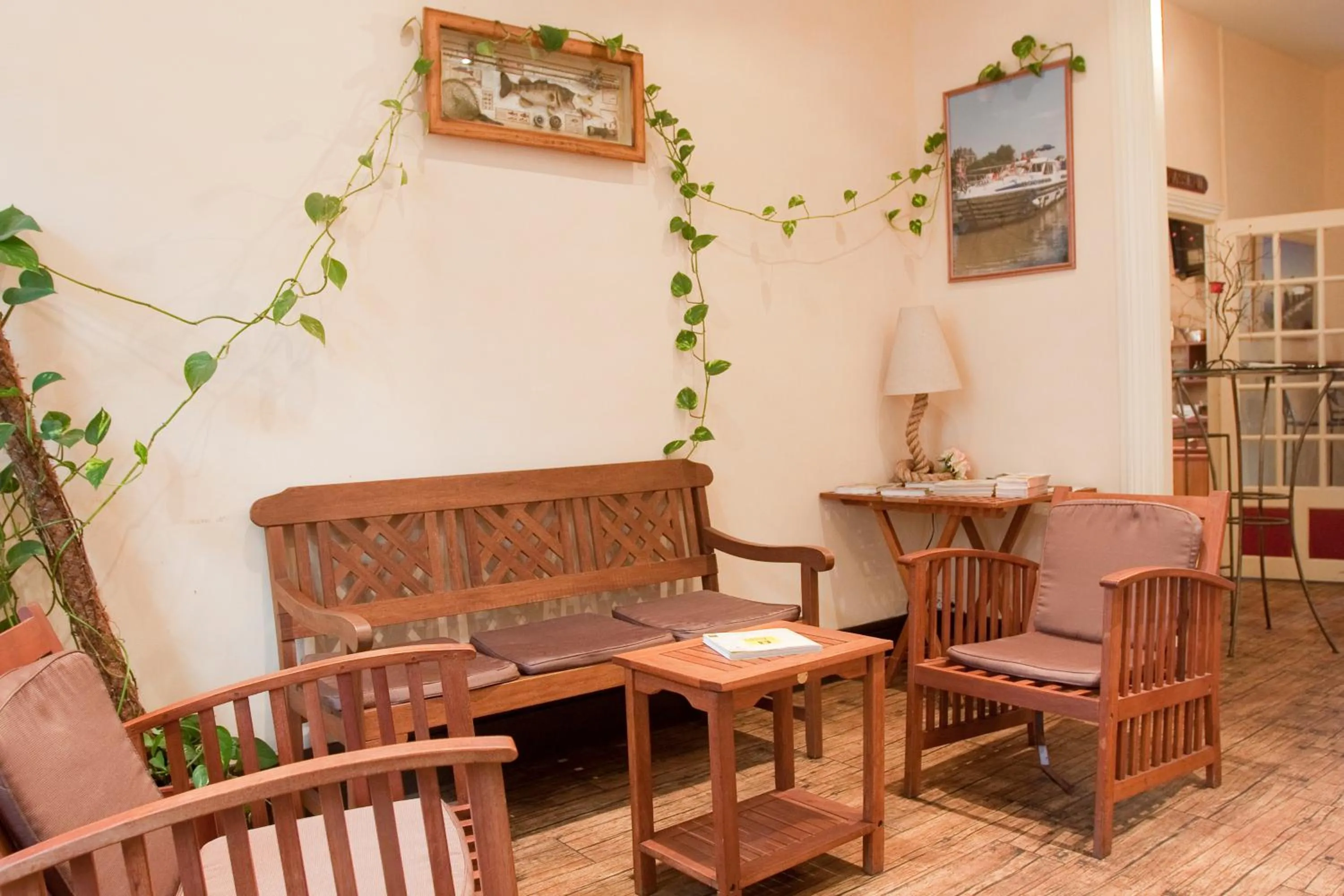 Lobby or reception in Le Relais Du Canalou