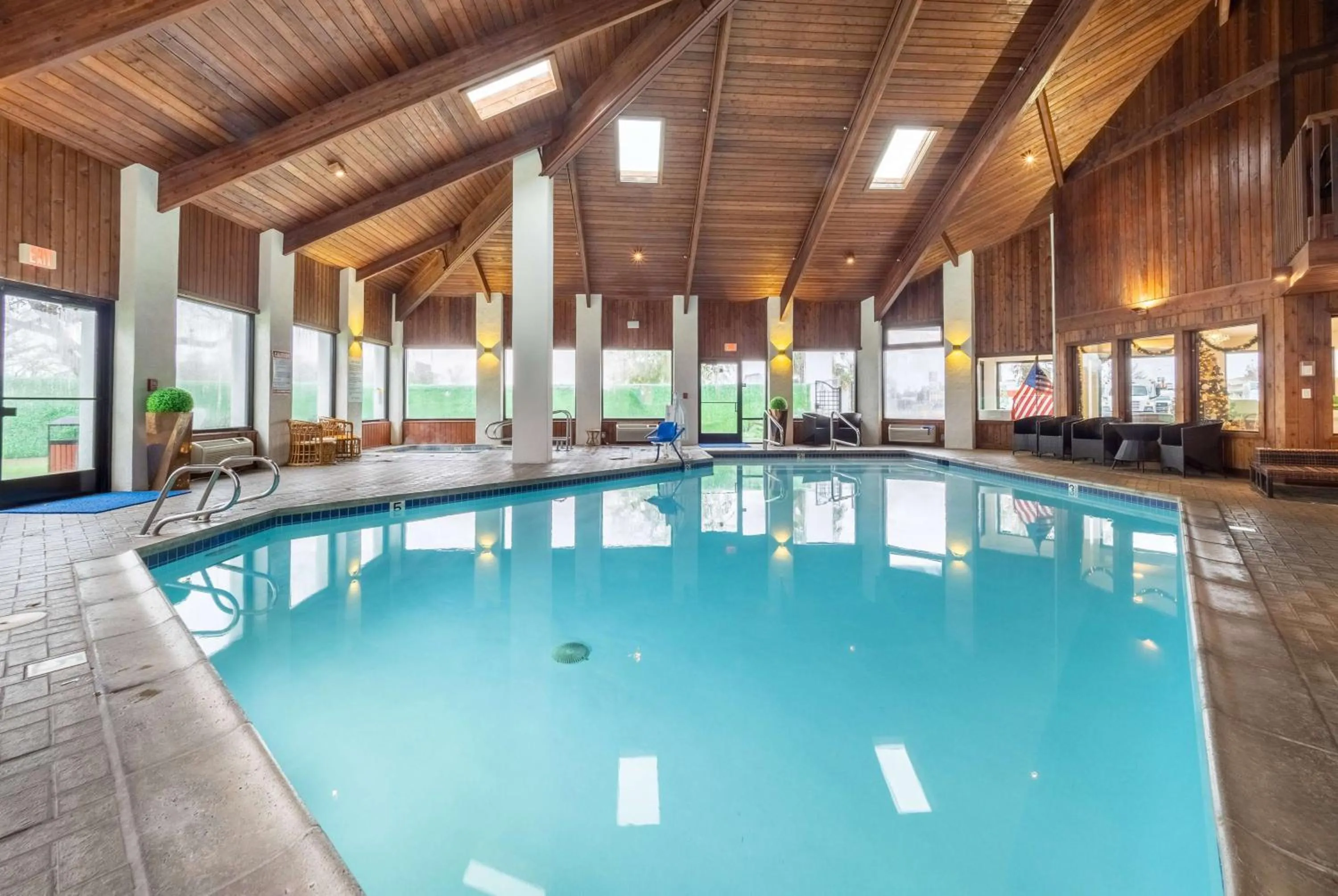 Pool view in Baymont by Wyndham Anderson