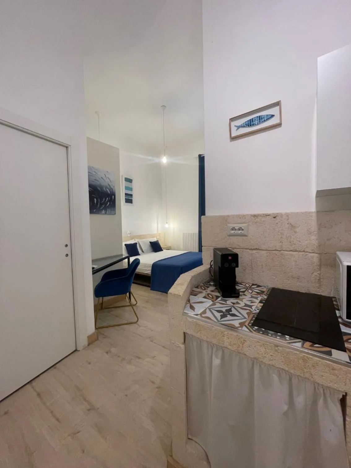 Living room, Bed in Casa D'Angiò -Manfredi Homes&Villas