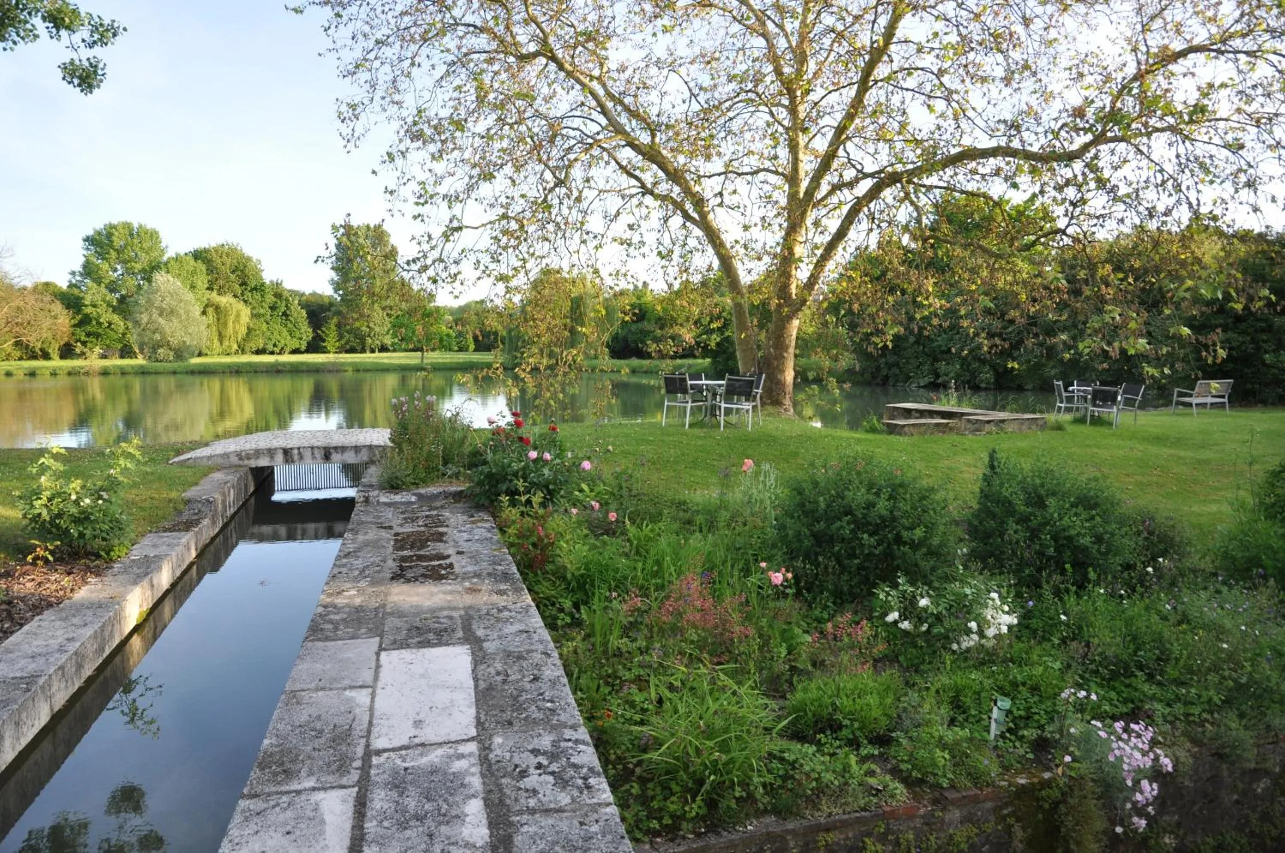 Garden in Moulin du Fief Gentil