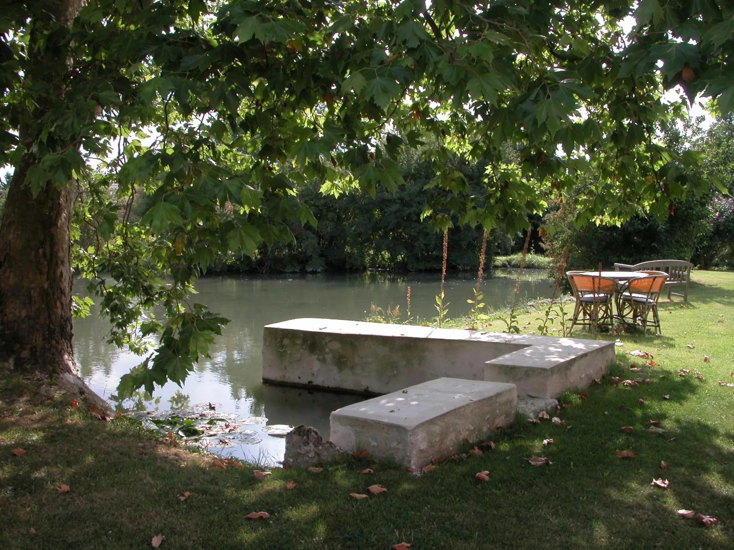 Garden in Moulin du Fief Gentil