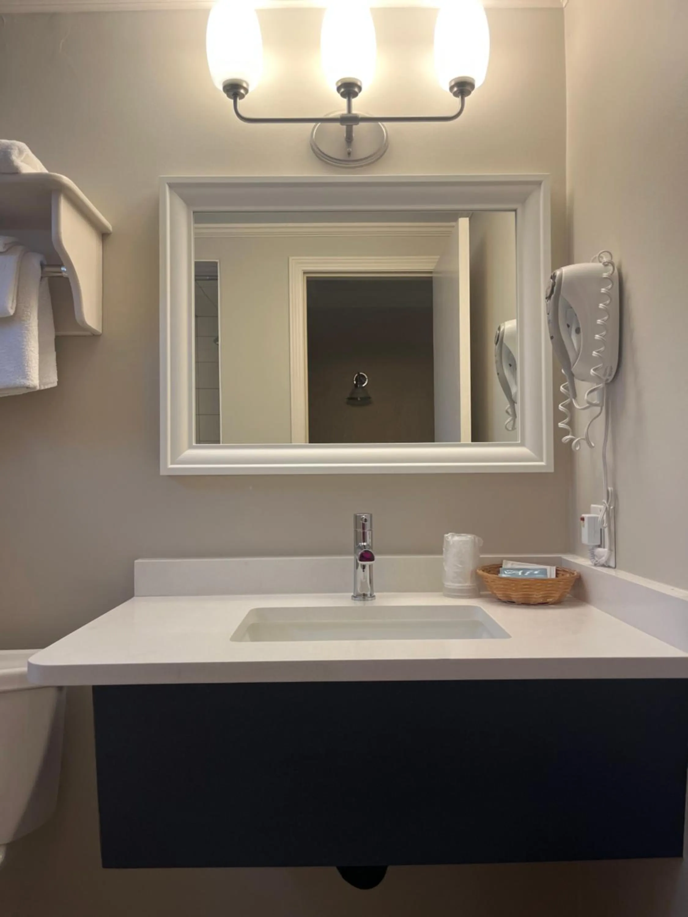 Bathroom in Revelstoke Lodge