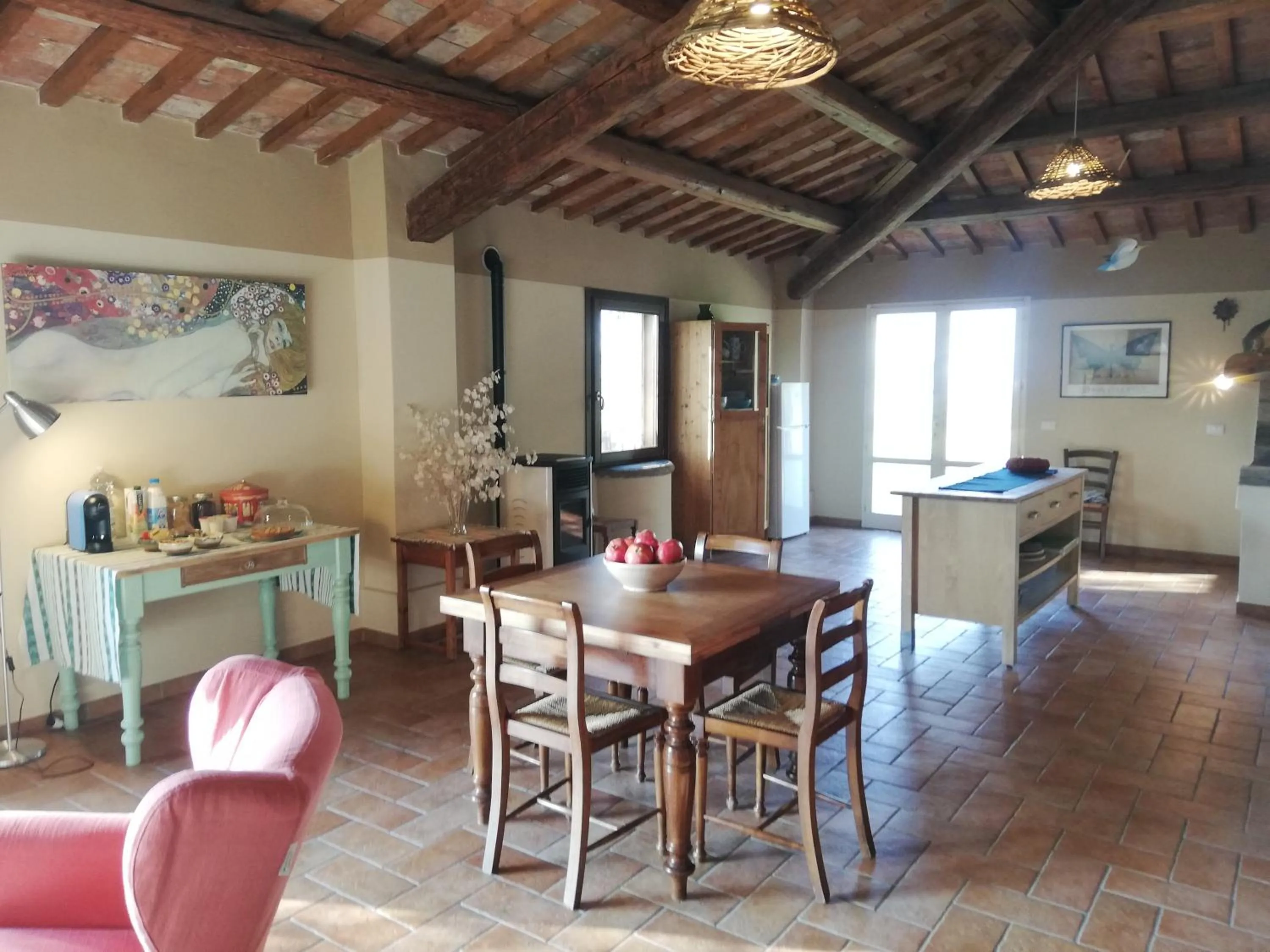 Dining area in Casa delle ginestre