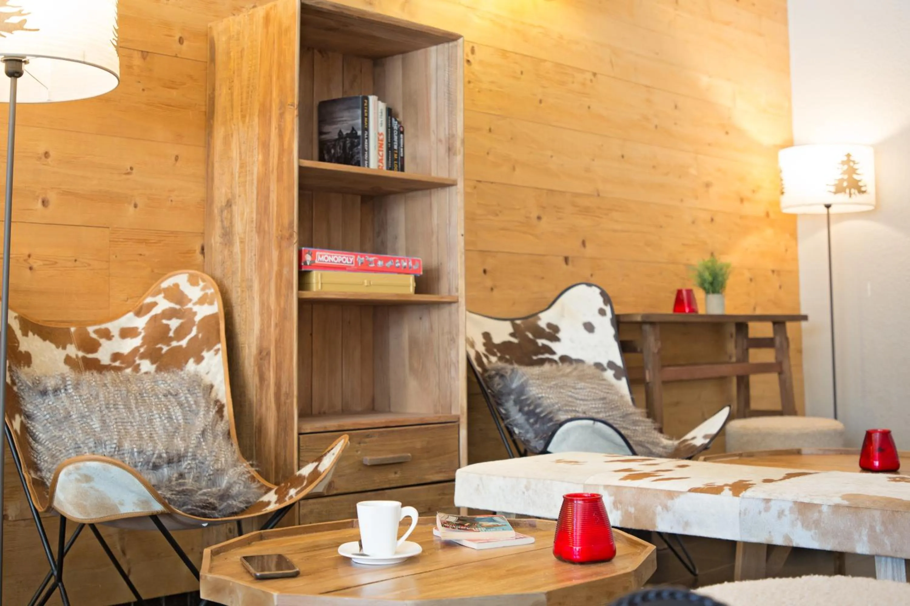 Living room in SOWELL HOTELS Le Pas du Loup