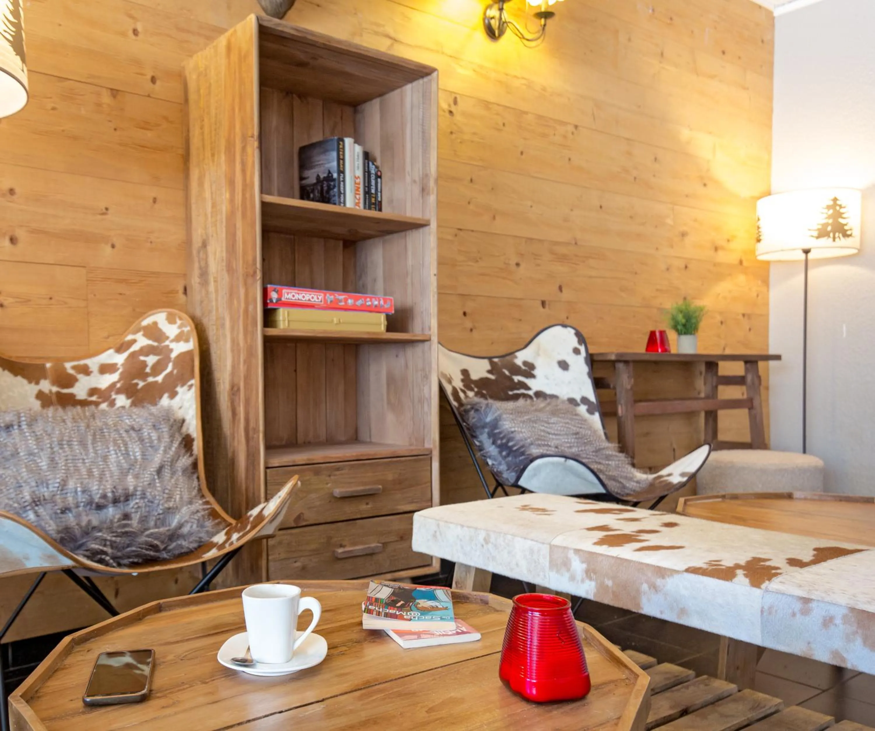 Living room in SOWELL HOTELS Le Pas du Loup