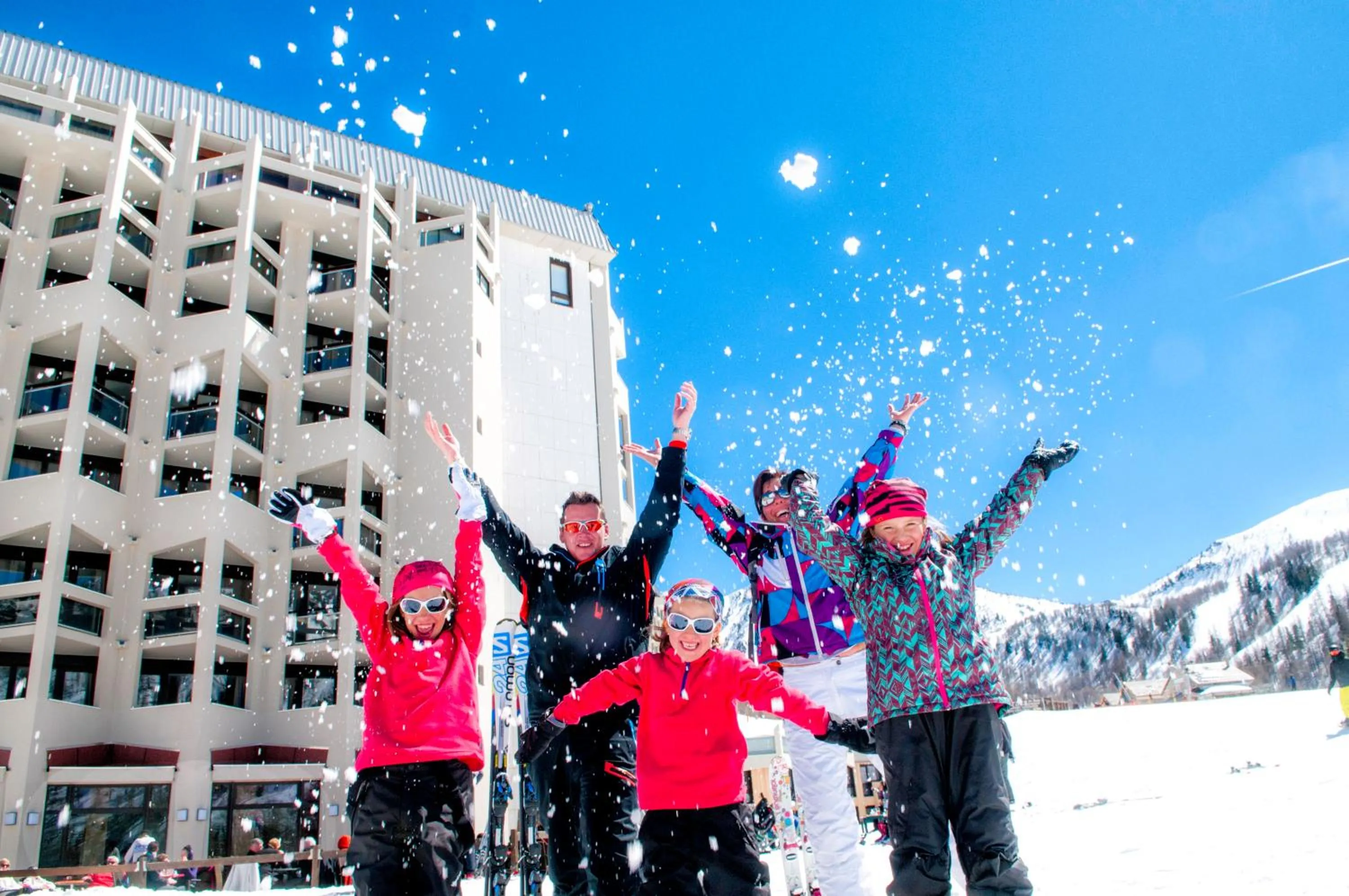 Property building in SOWELL HOTELS Le Pas du Loup