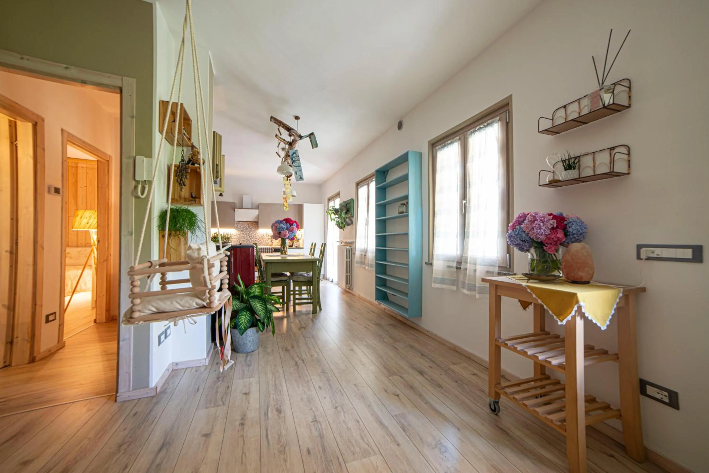 Living room in B&B Botton d'Oro Valle Imagna