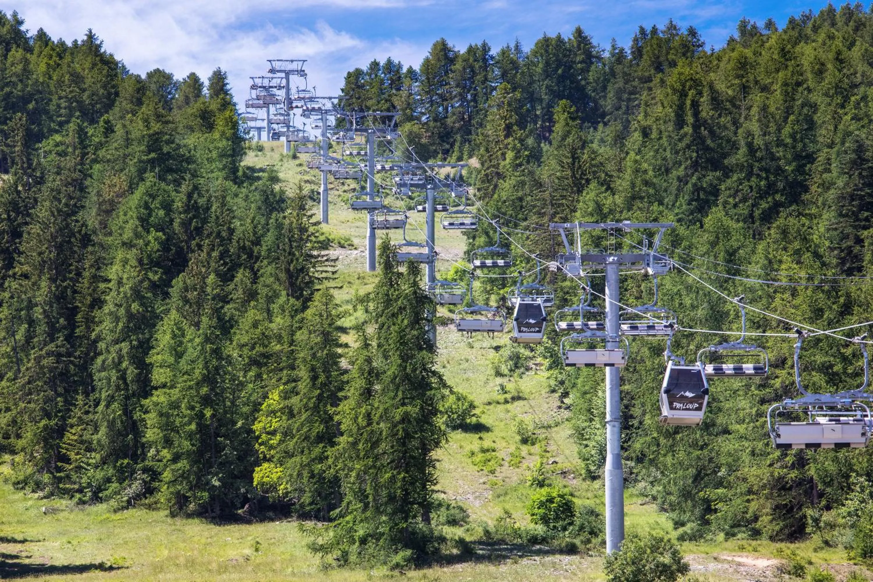 Natural landscape in SOWELL Family Les Bergers