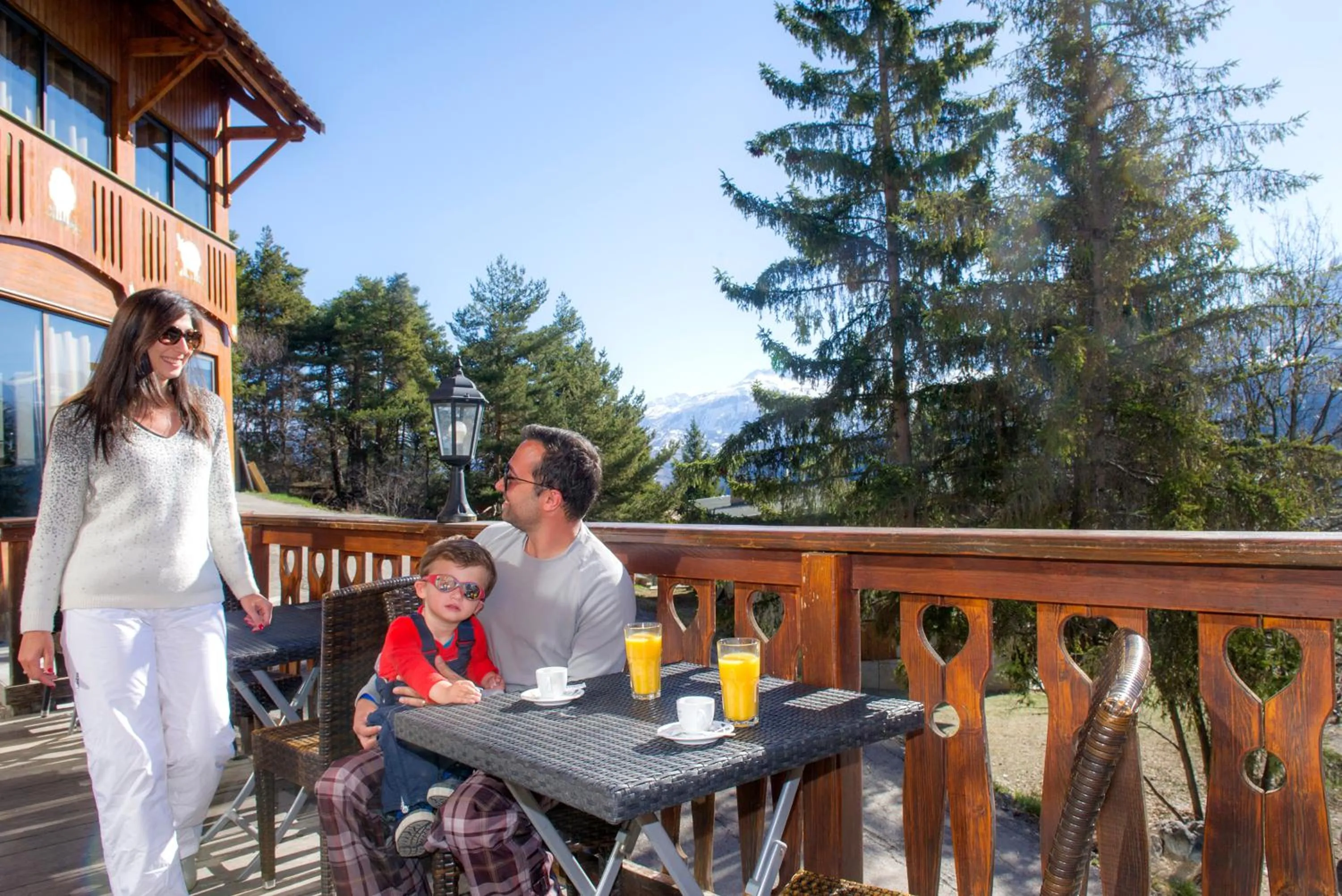 Balcony/Terrace in SOWELL Family Les Bergers