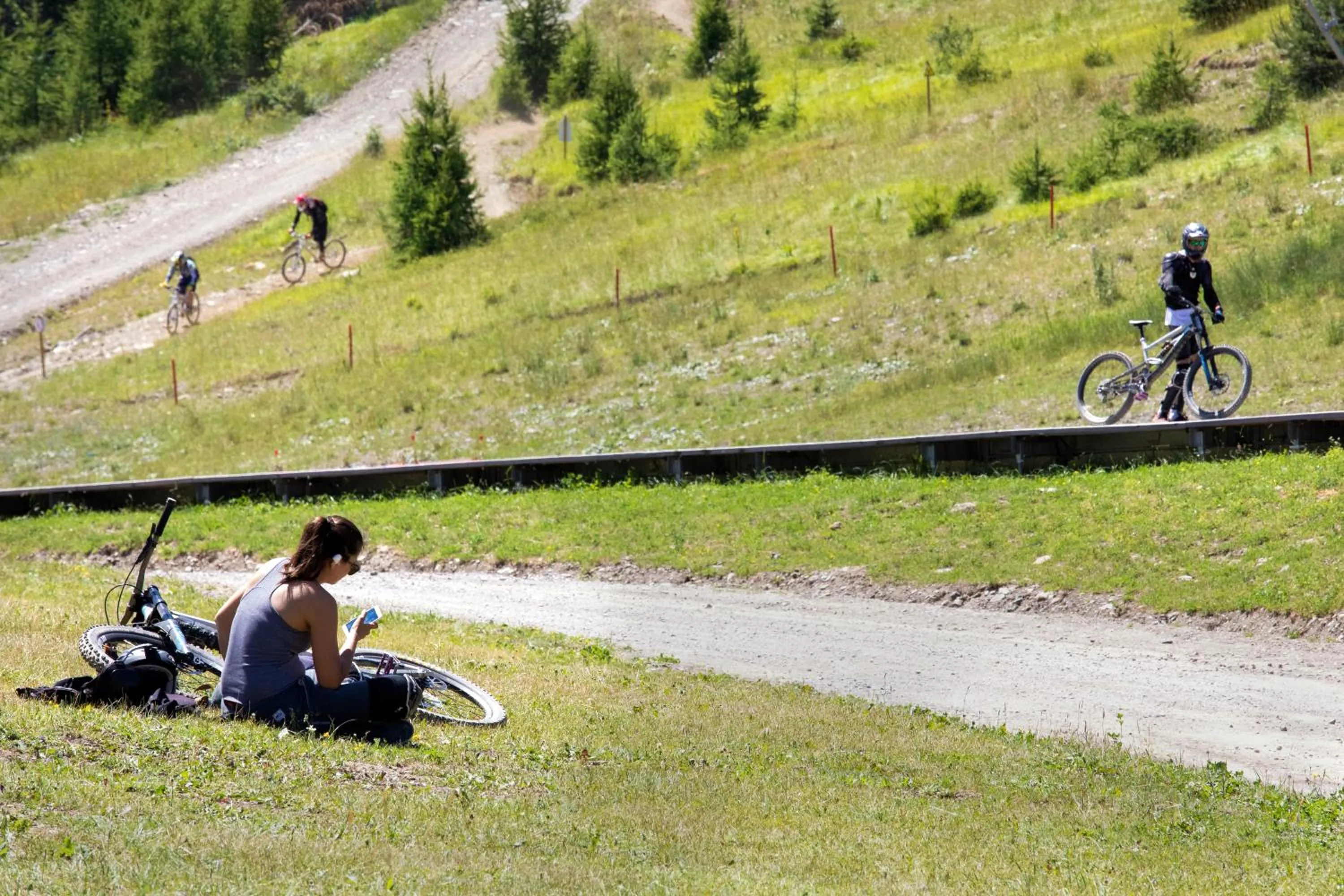 Natural landscape in SOWELL Family Les Bergers