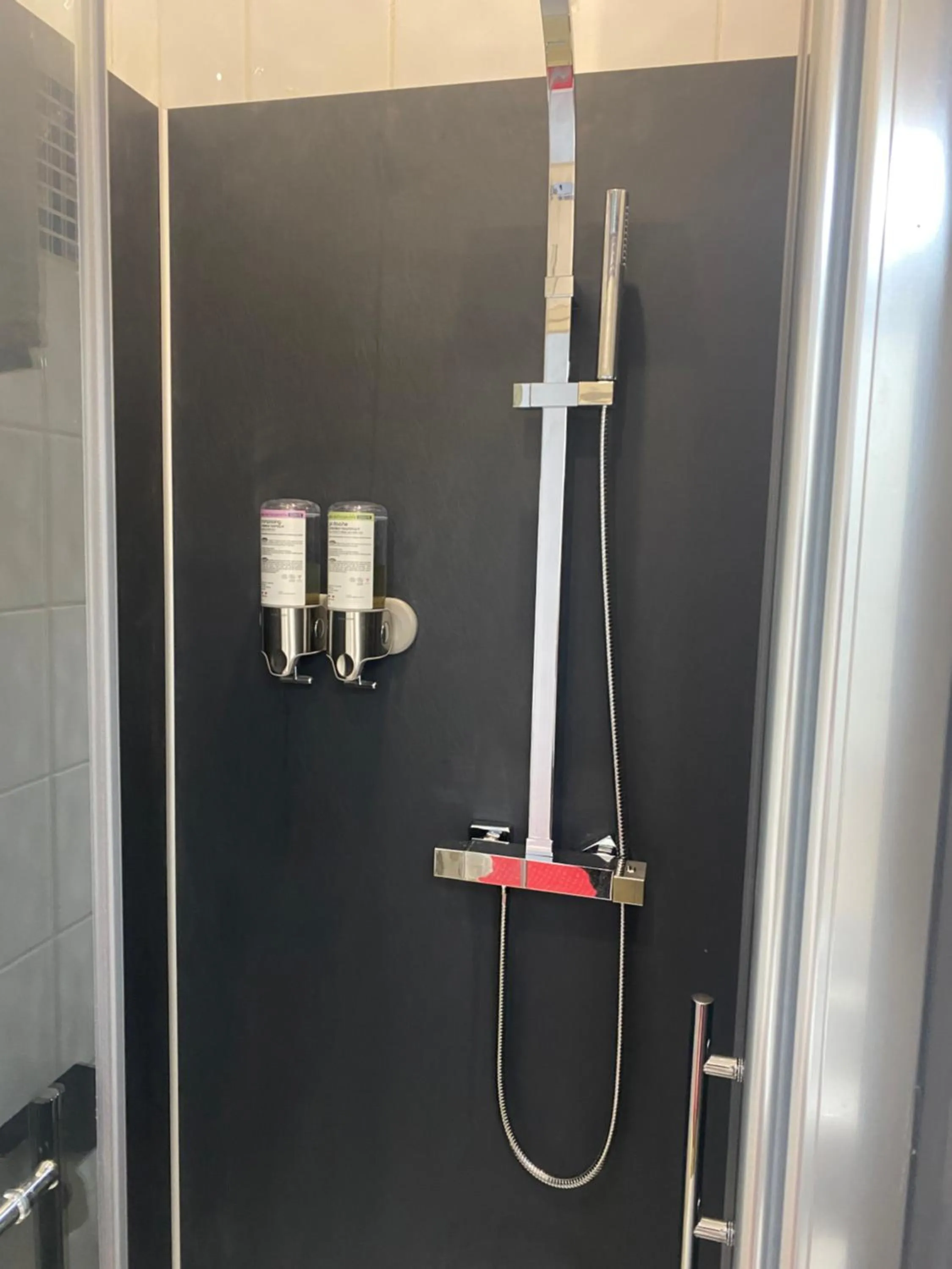 Shower in Hôtel La Réserve de Brive