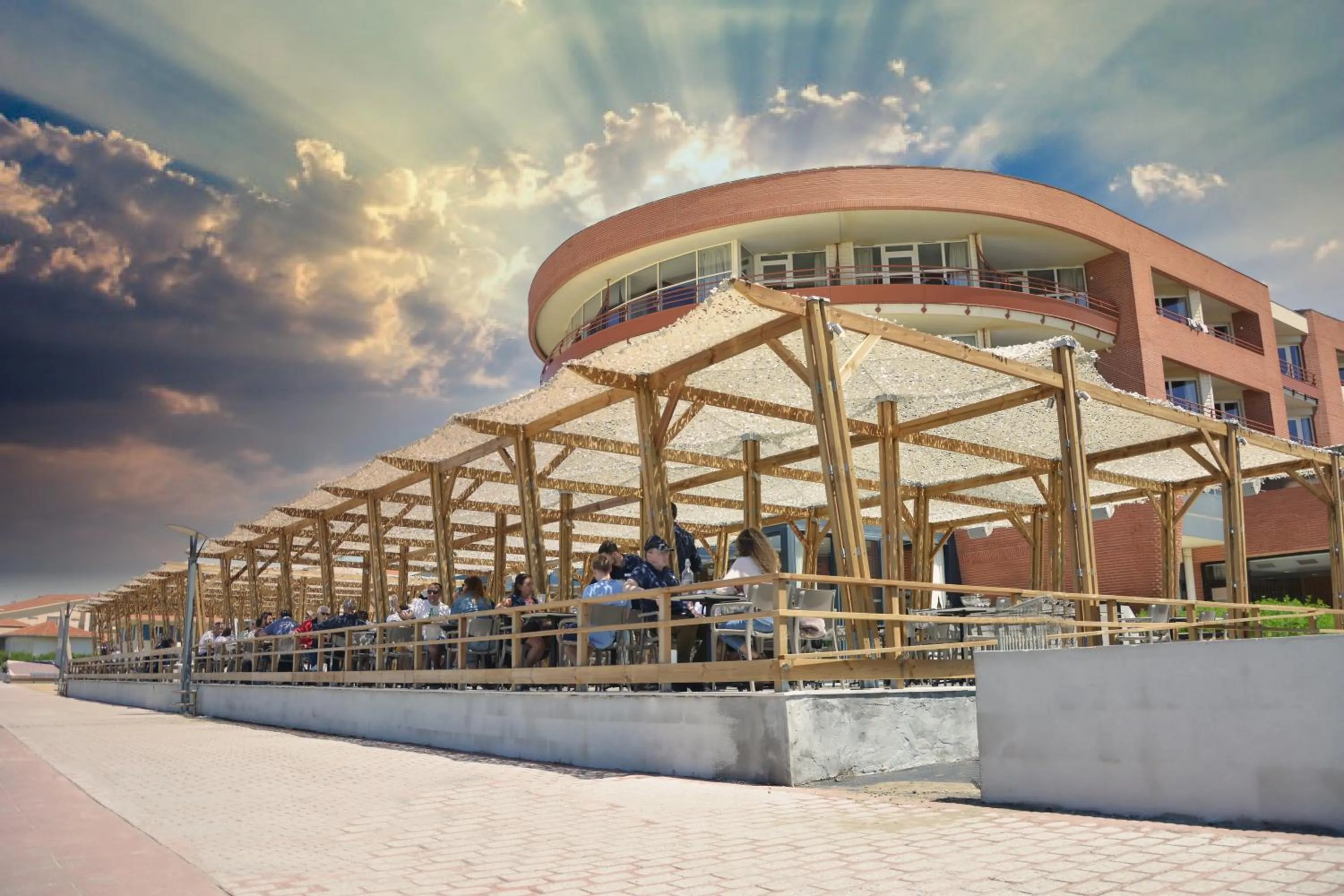 Property building in Baya Hotel