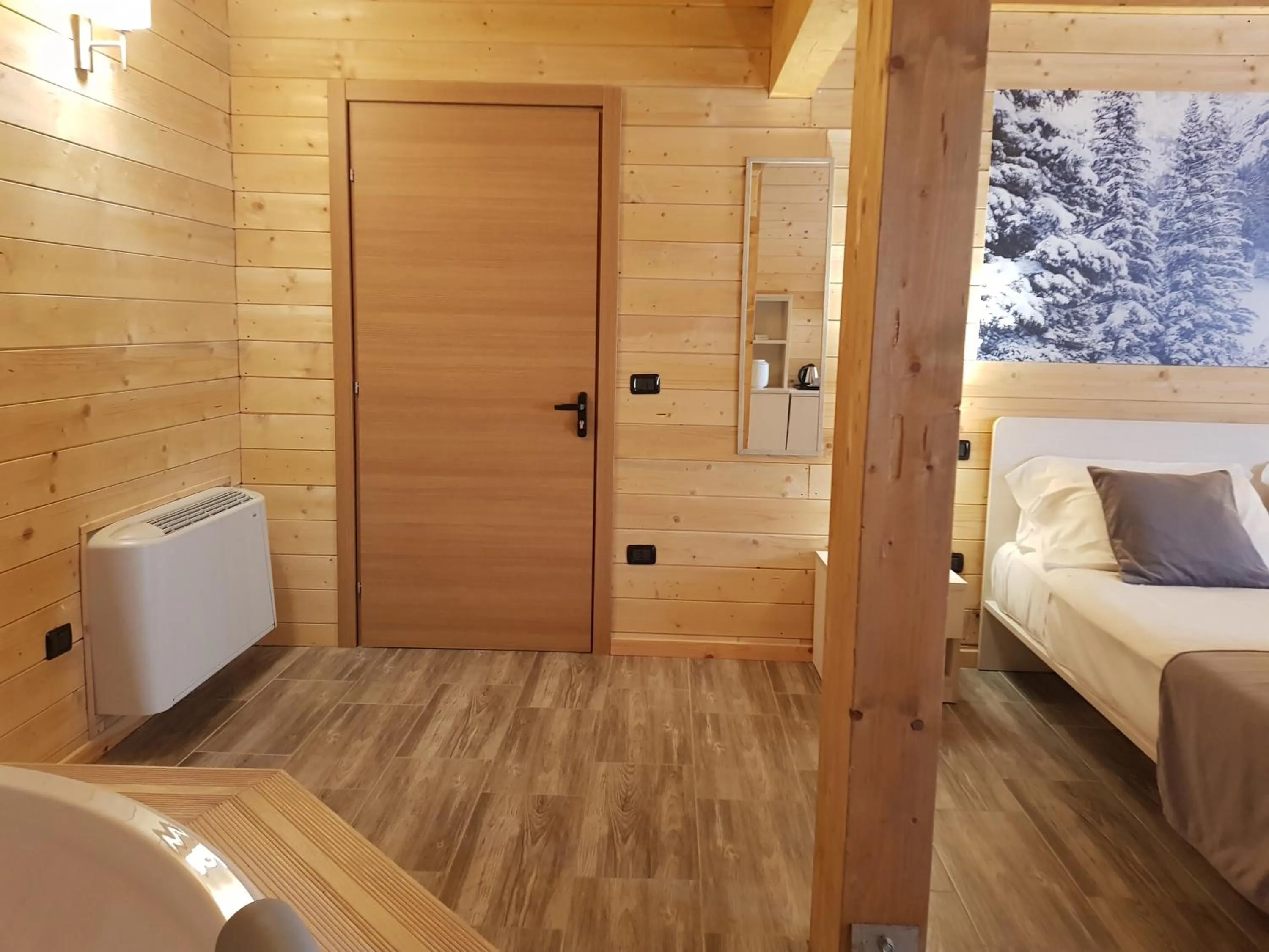 Bed in Lorica Suite Lago