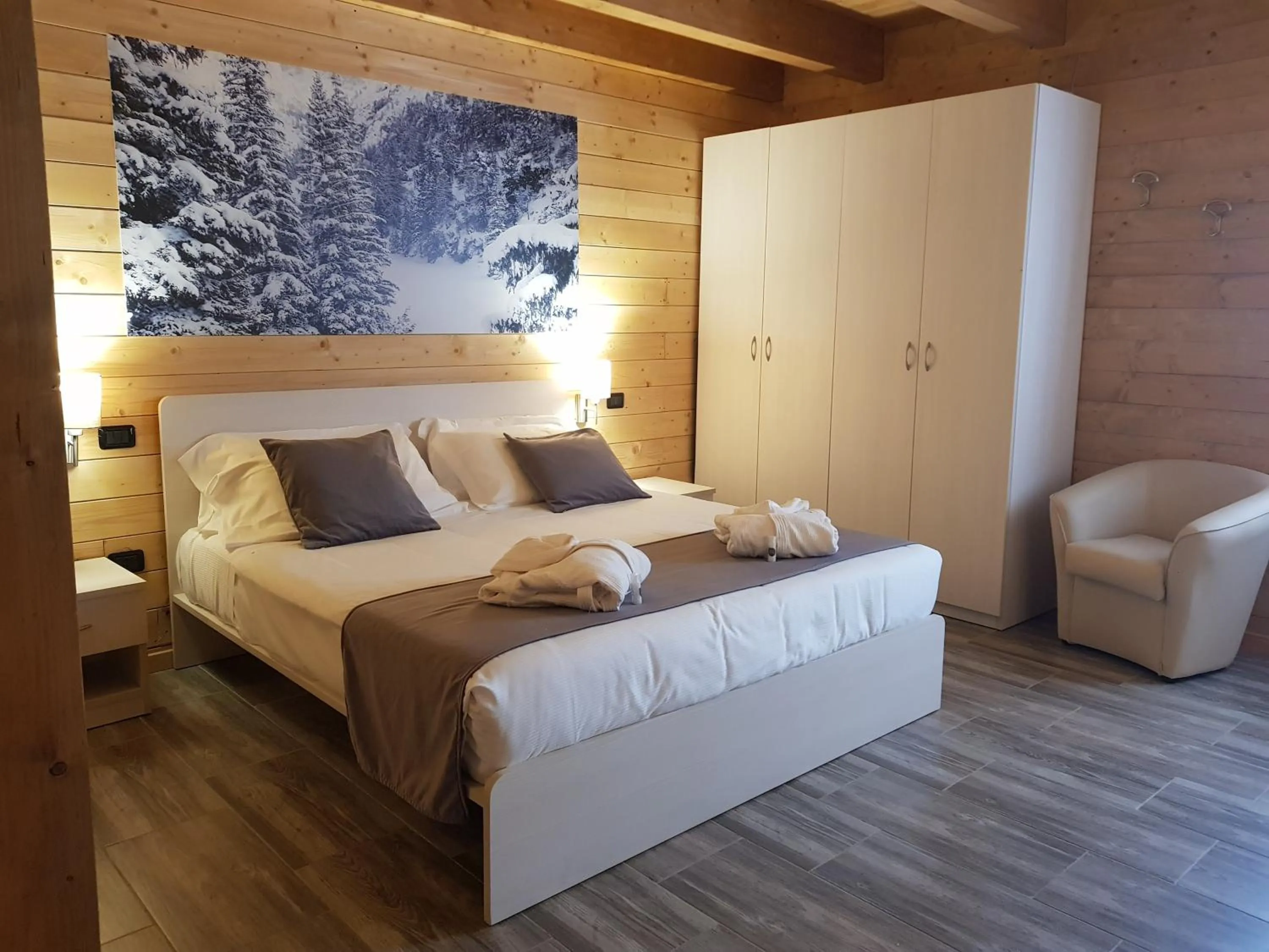 Bedroom, Bed in Lorica Suite Lago