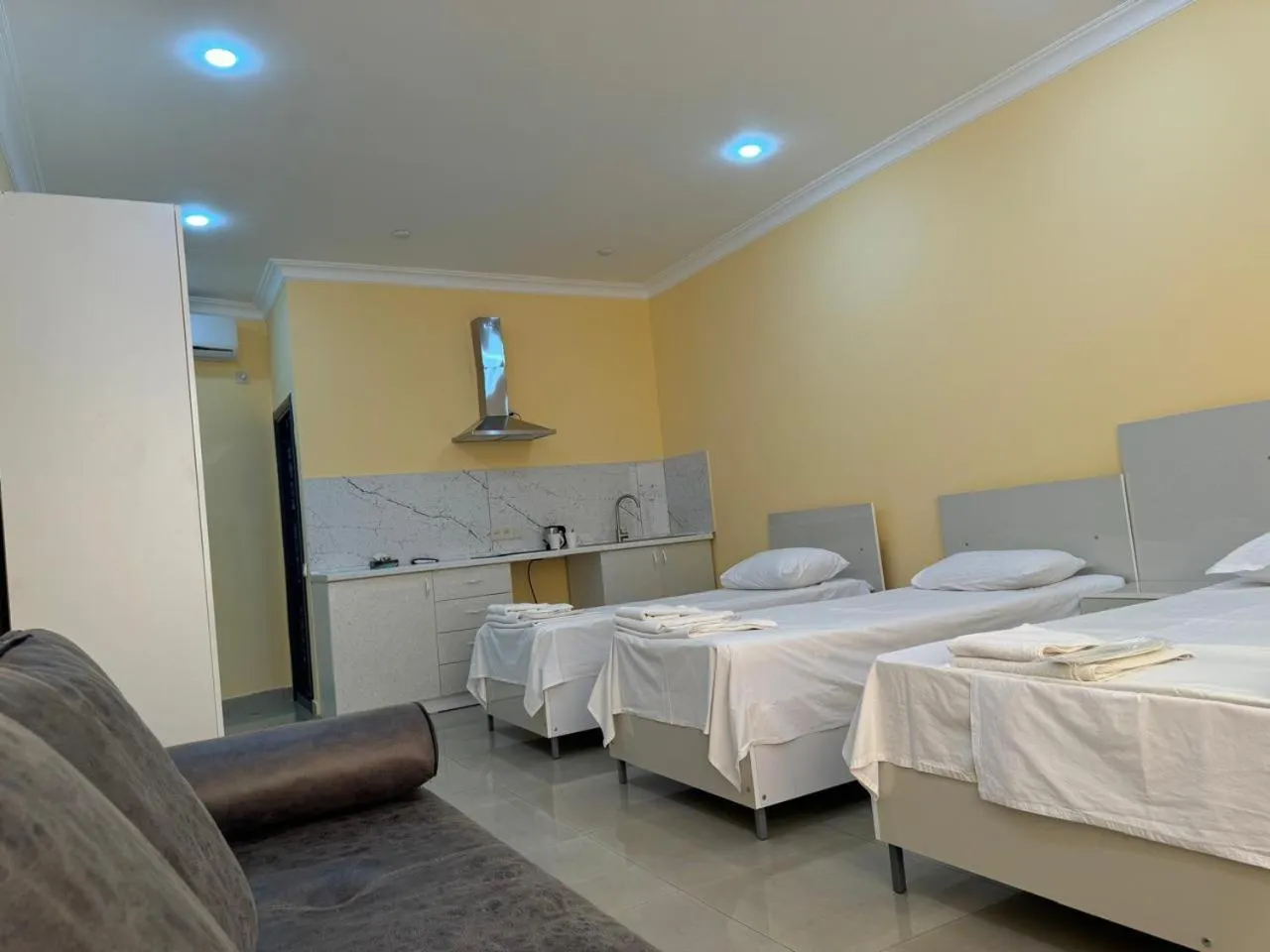 Bed in Red Hotel Yerevan Center