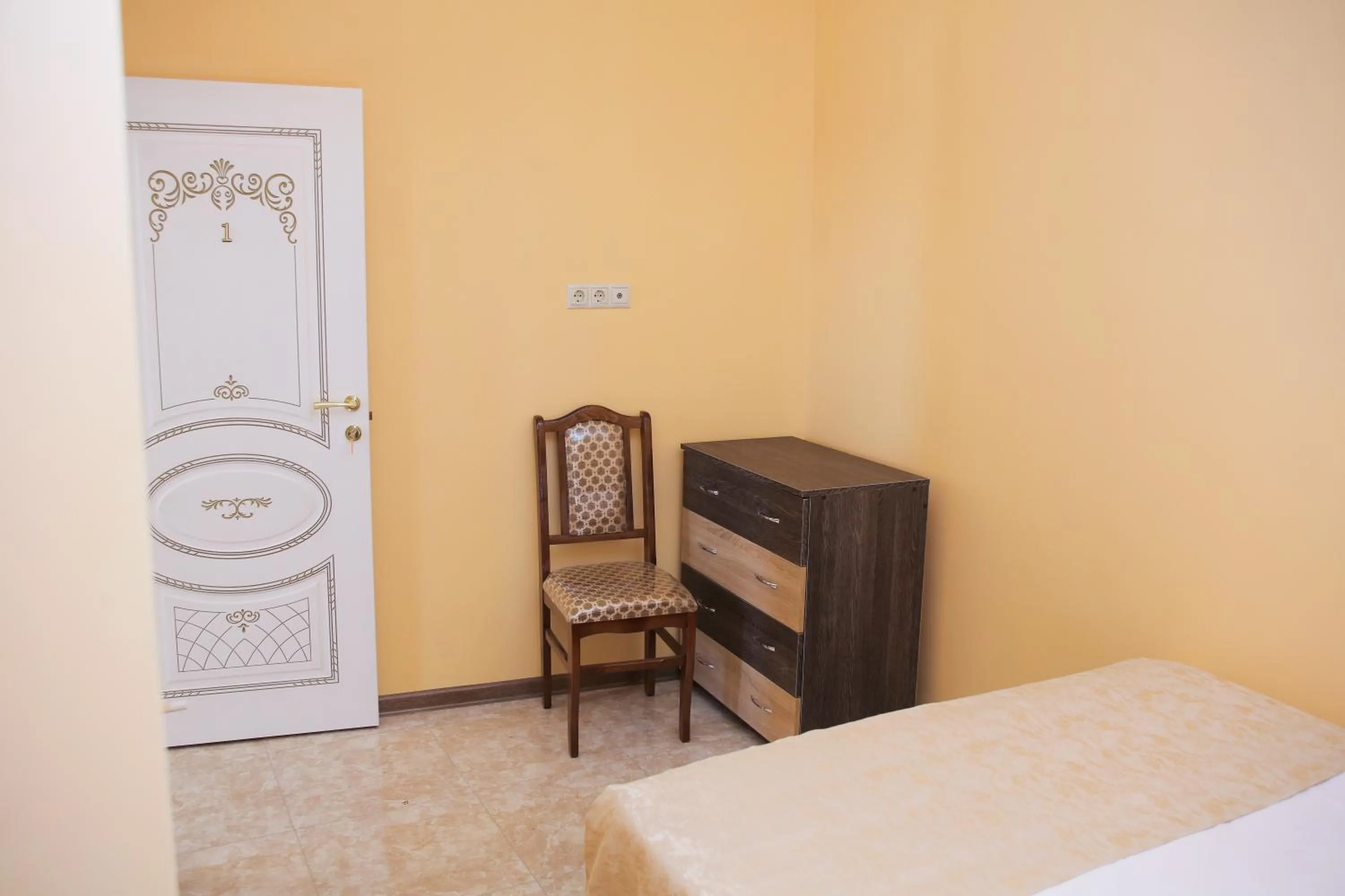 Bed in Red Hotel Yerevan Center