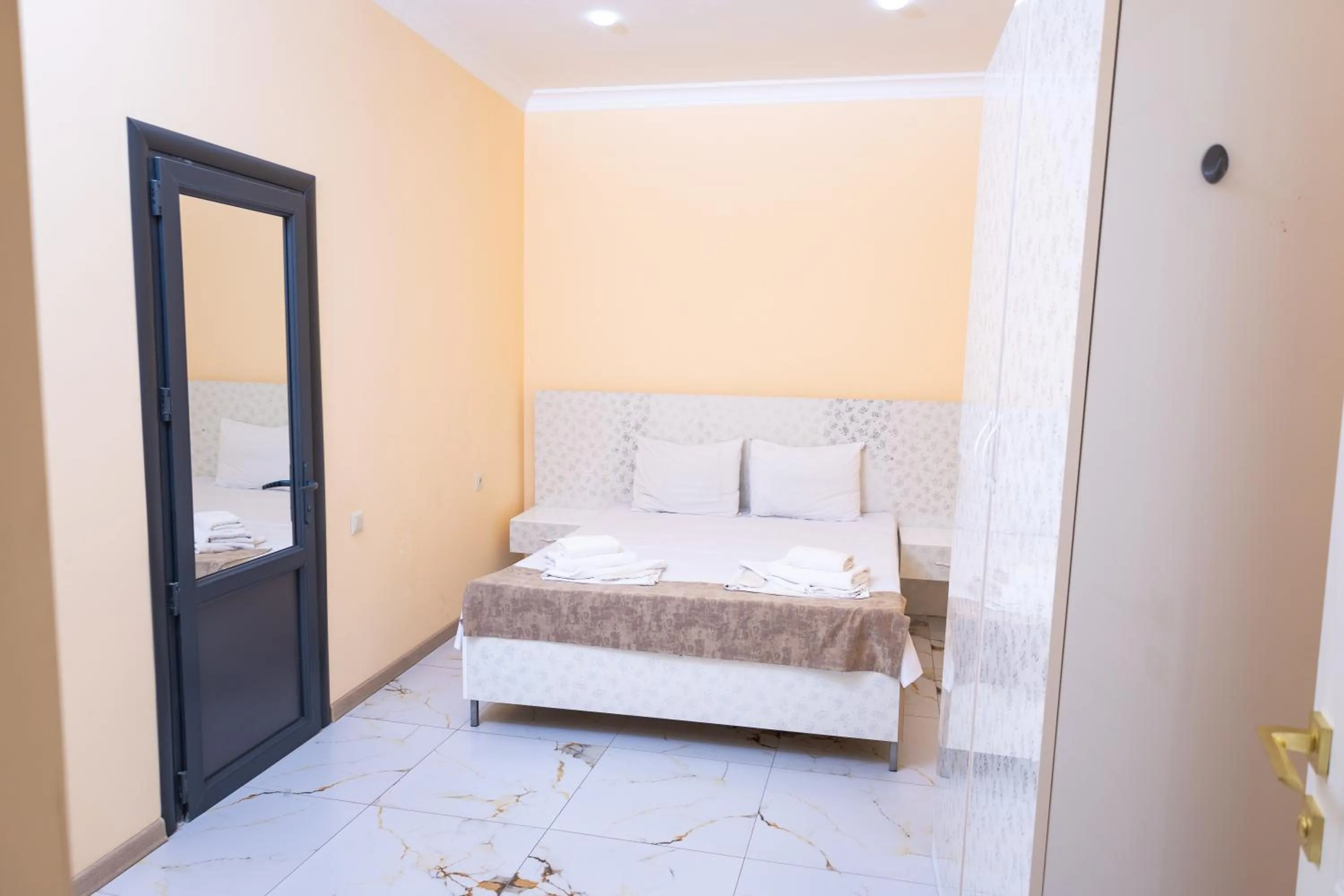 Bed in Red Hotel Yerevan Center