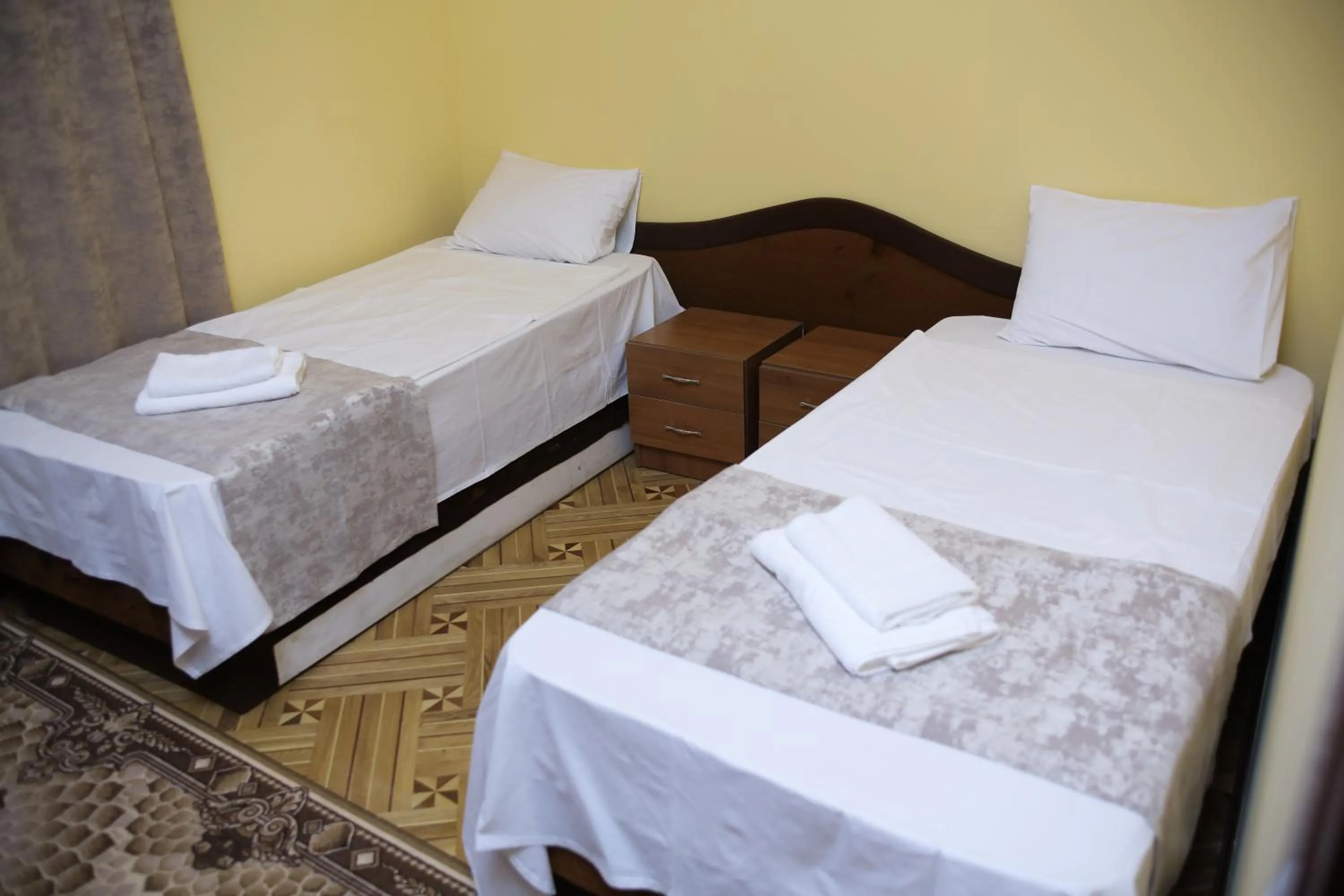 Bed in Red Hotel Yerevan Center