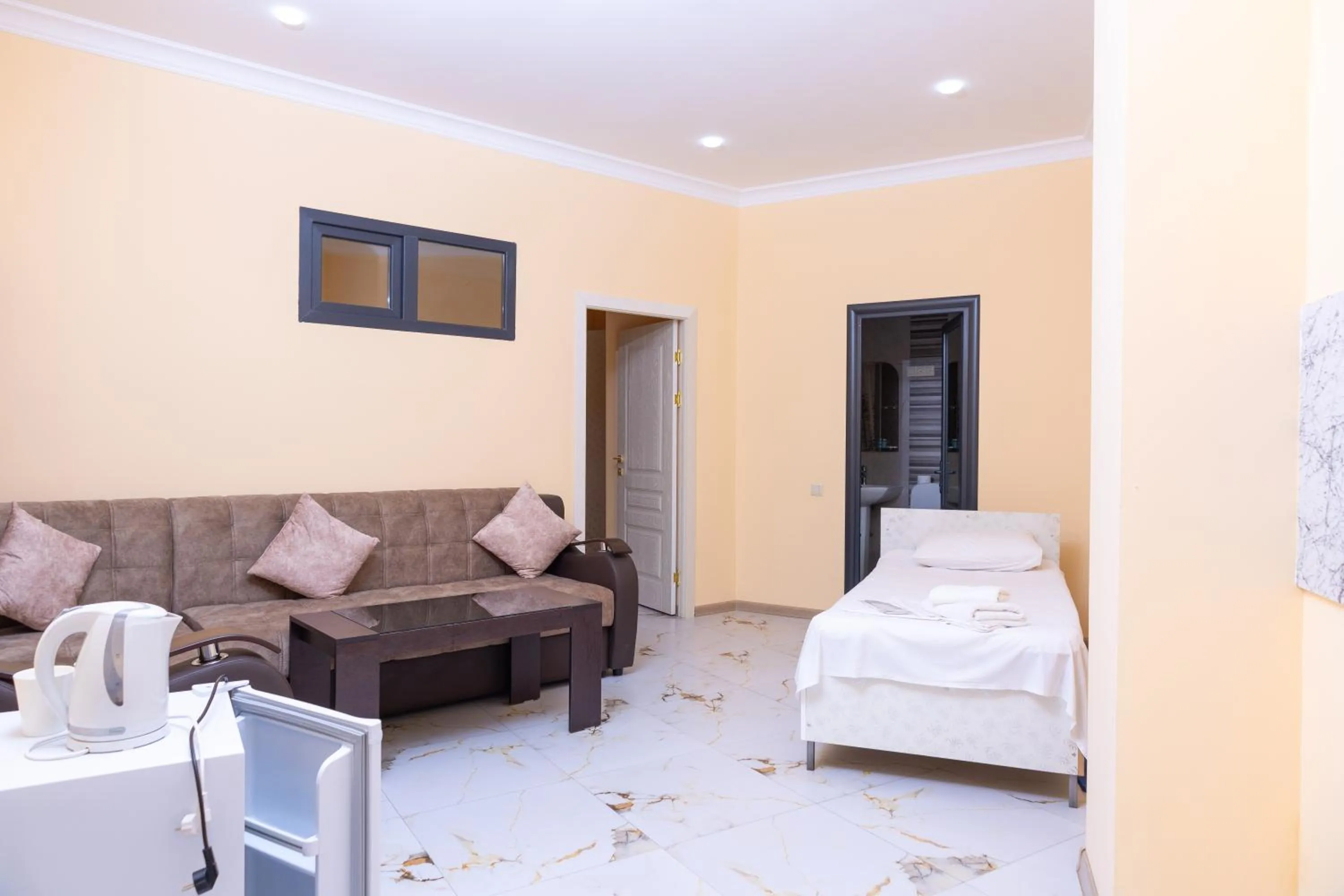 Photo of the whole room, Bed in Red Hotel Yerevan Center