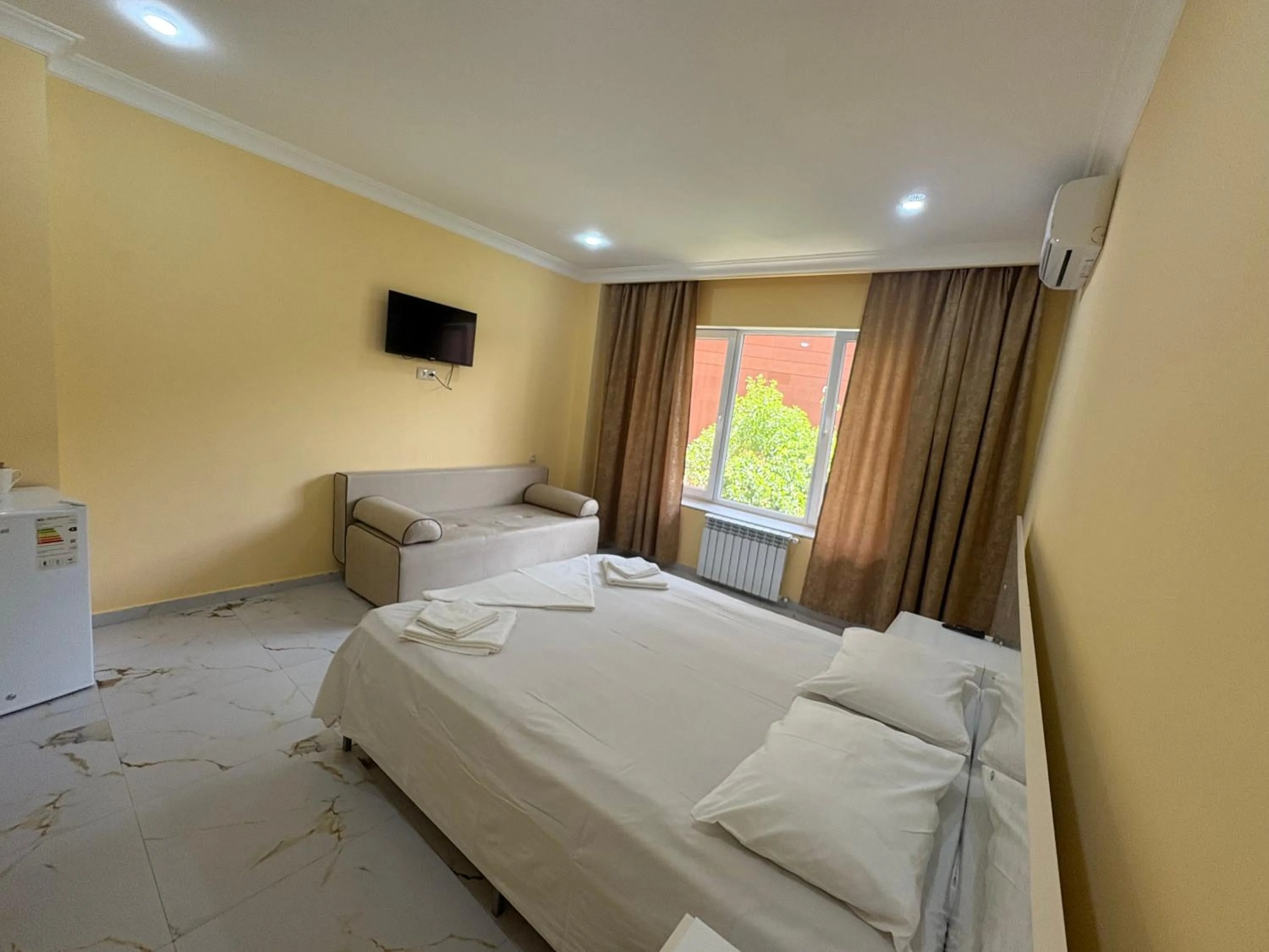 Bed in Red Hotel Yerevan Center