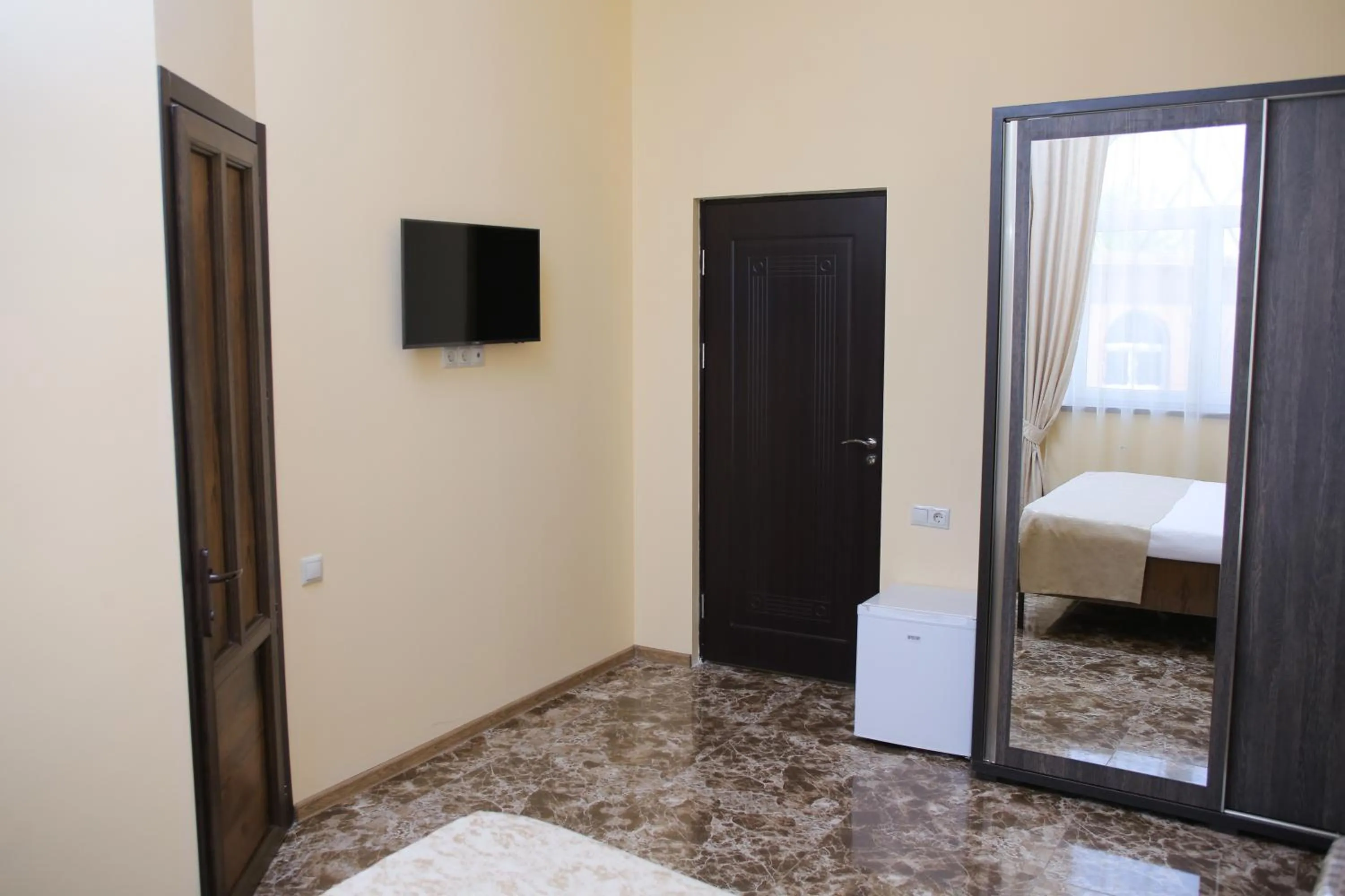 Bedroom, Bed in Red Hotel Yerevan Center