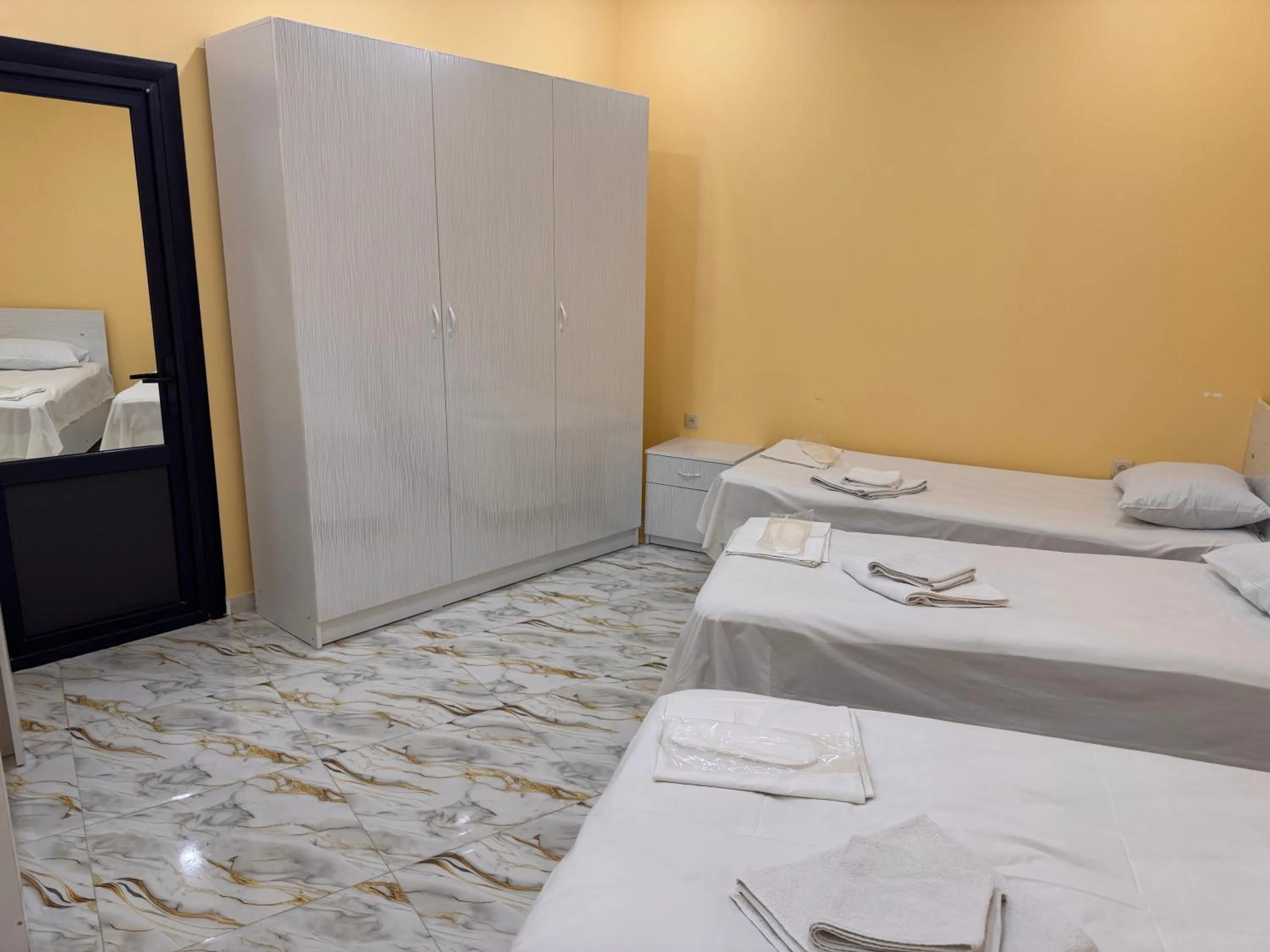 Bed in Red Hotel Yerevan Center