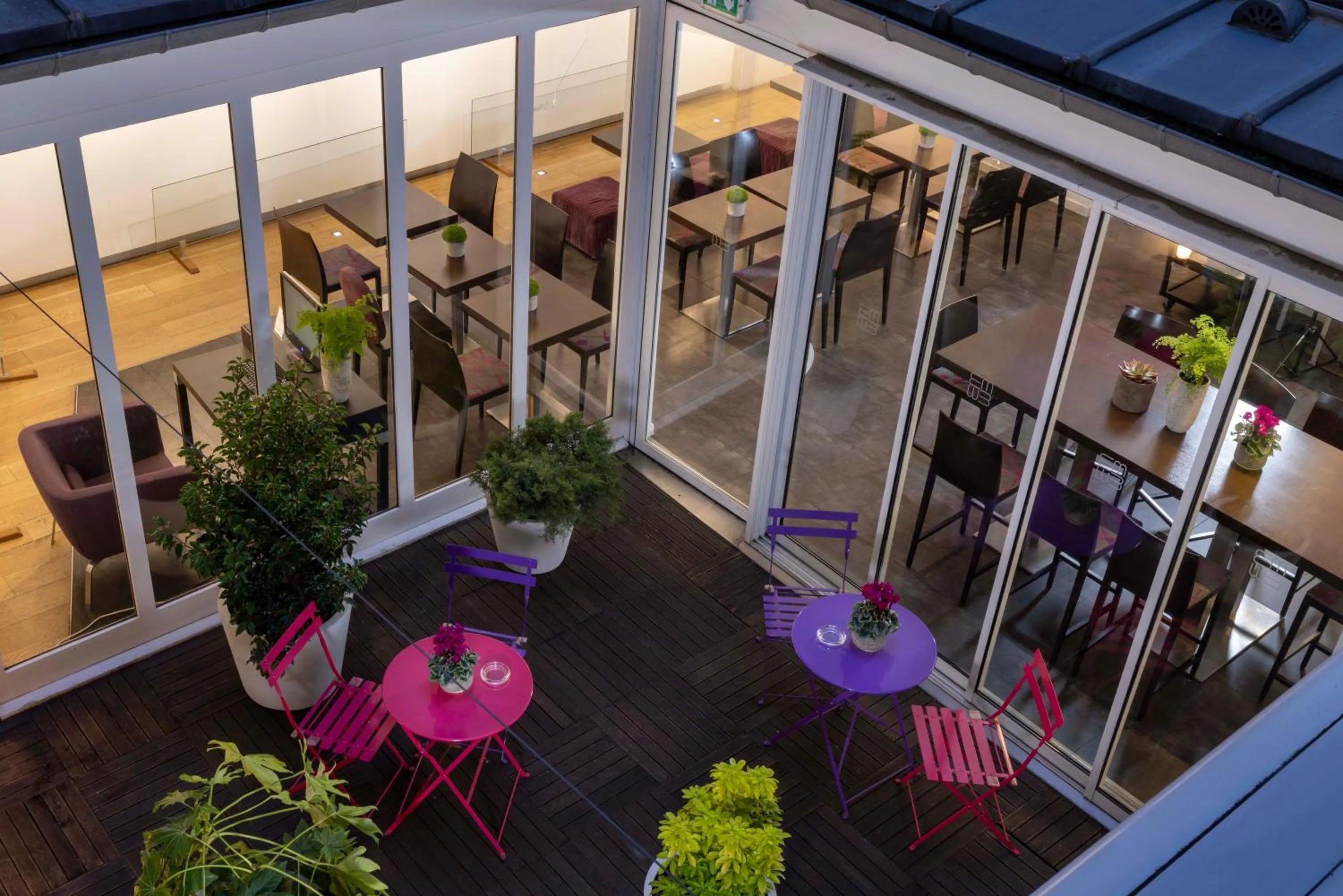 Patio in Le Marceau Bastille