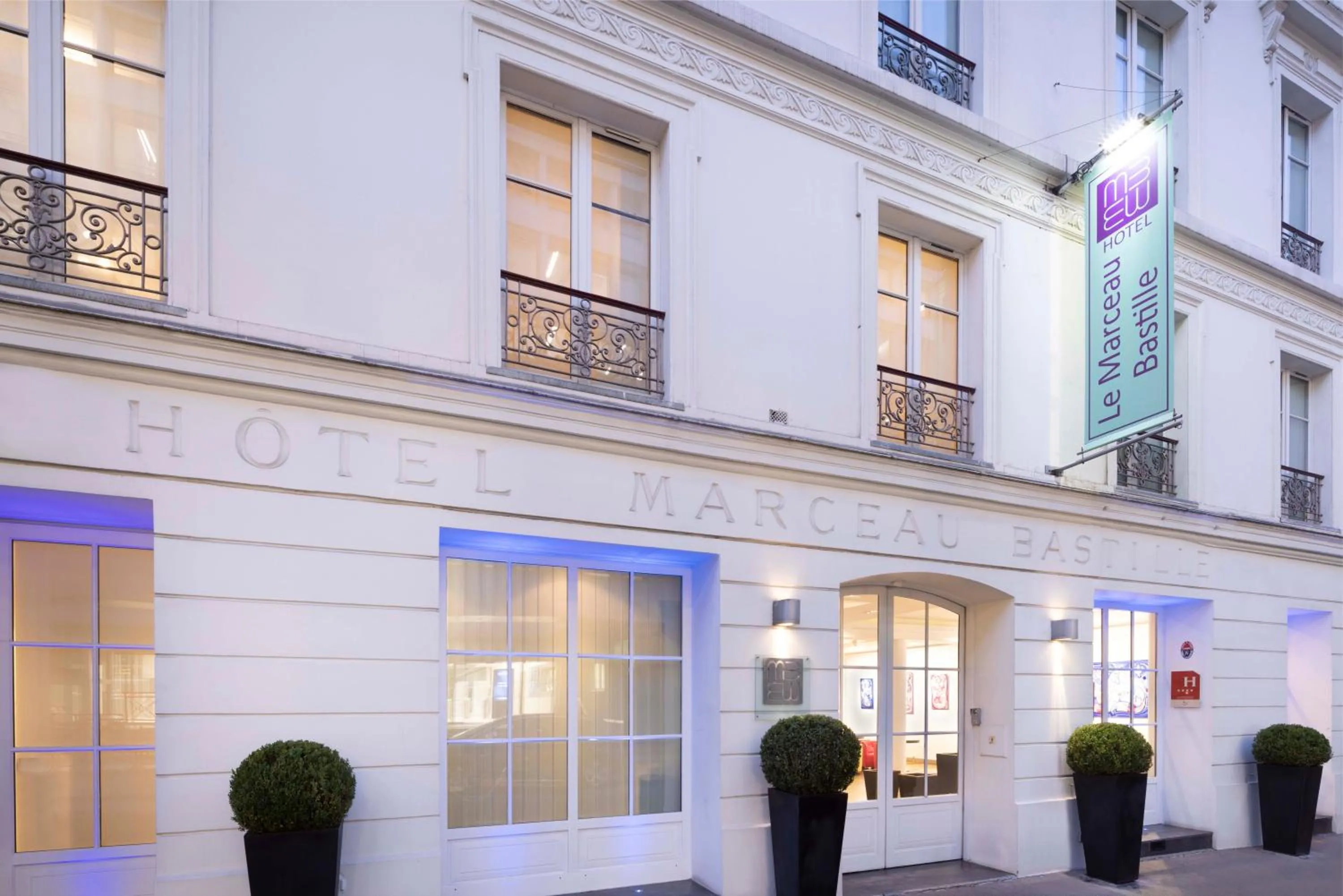 Facade/entrance in Le Marceau Bastille