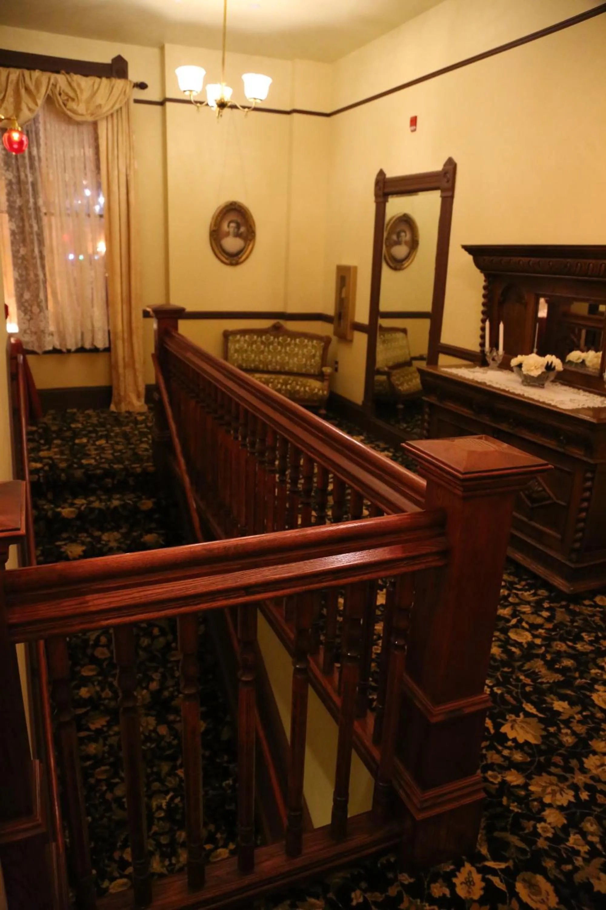 Decorative detail, Bed in Martin & Mason Hotel