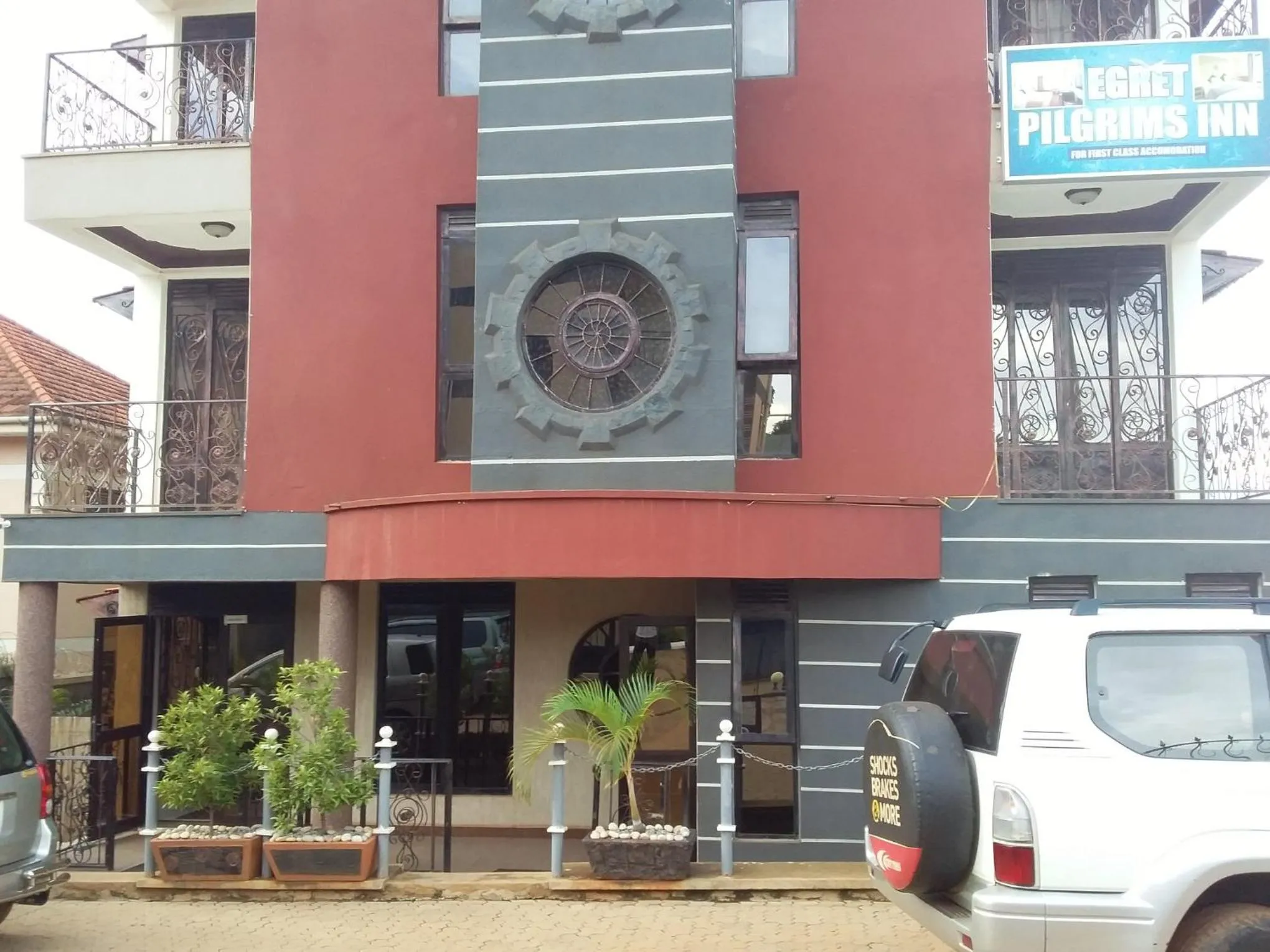 Property building in Egret Pilgrims Inn