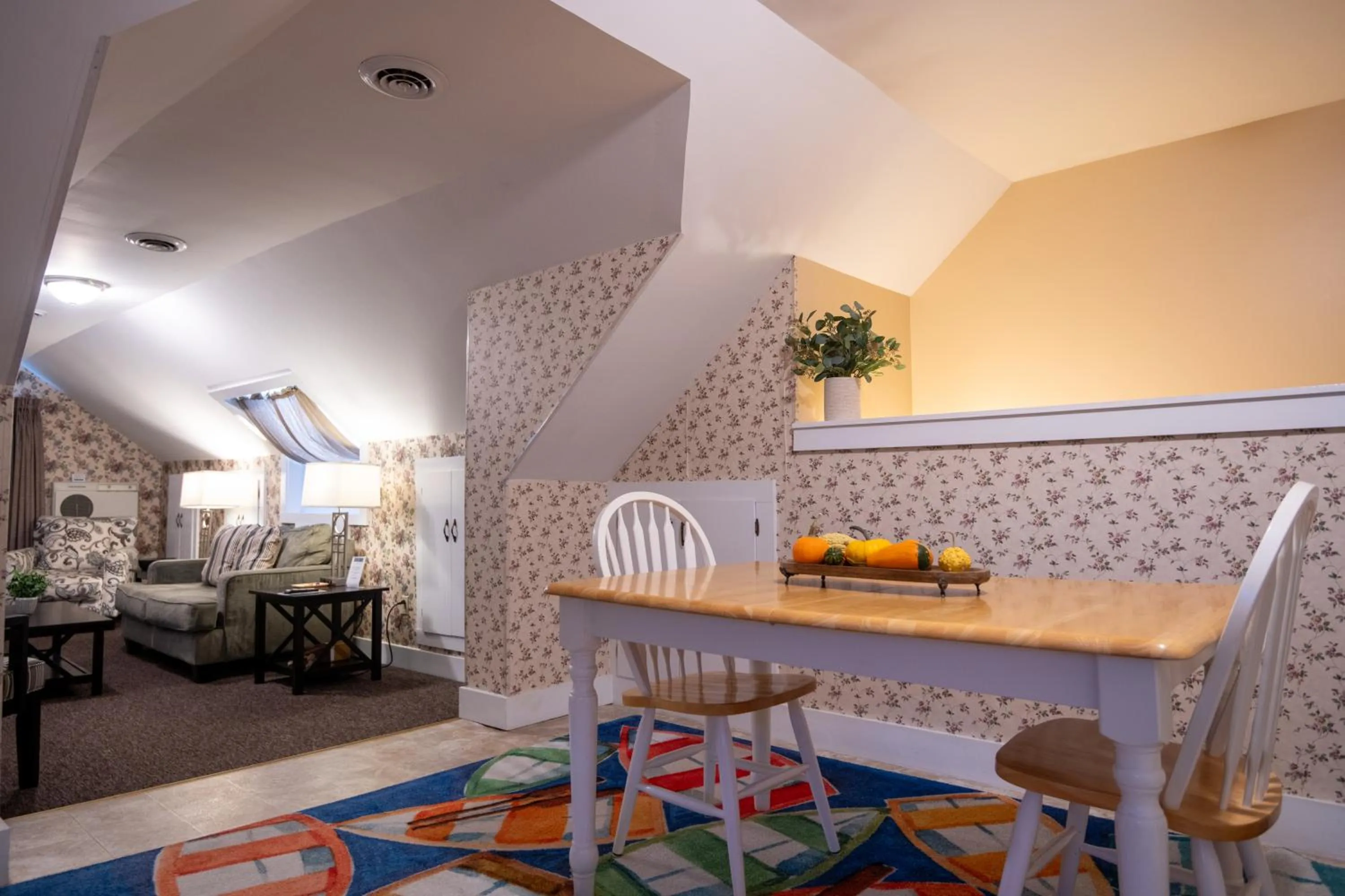 Living room in Bar Harbor Manor