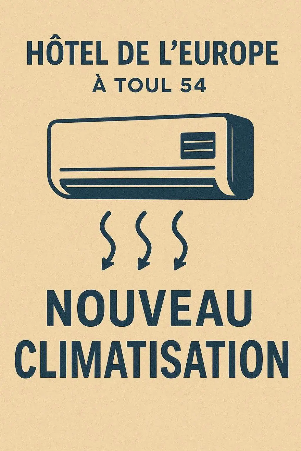 Twin Room in Hotel De L'Europe Twin Room in Hotel De L'Europe