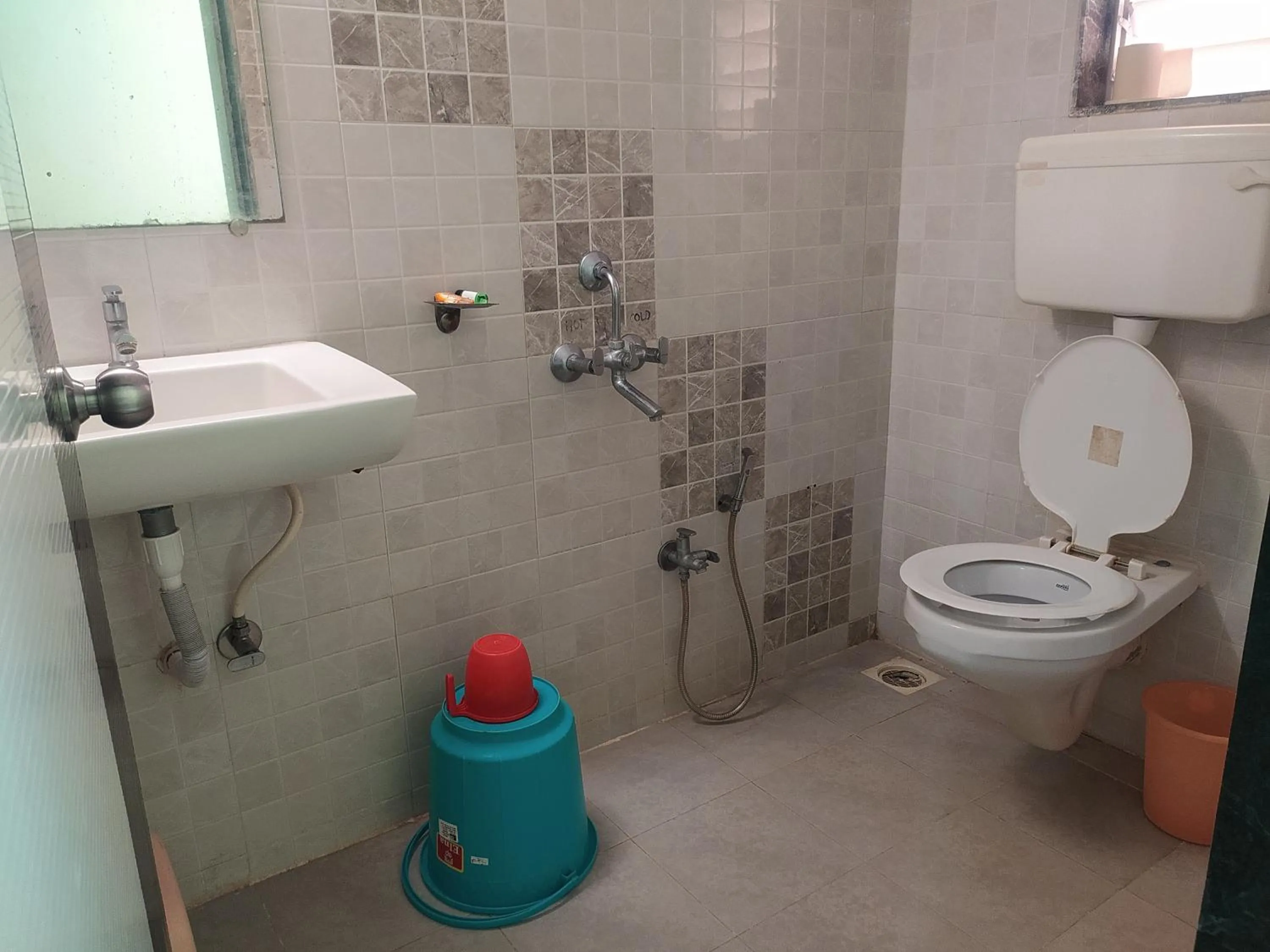 Bathroom in Sea Winds Hotel, Guhagar