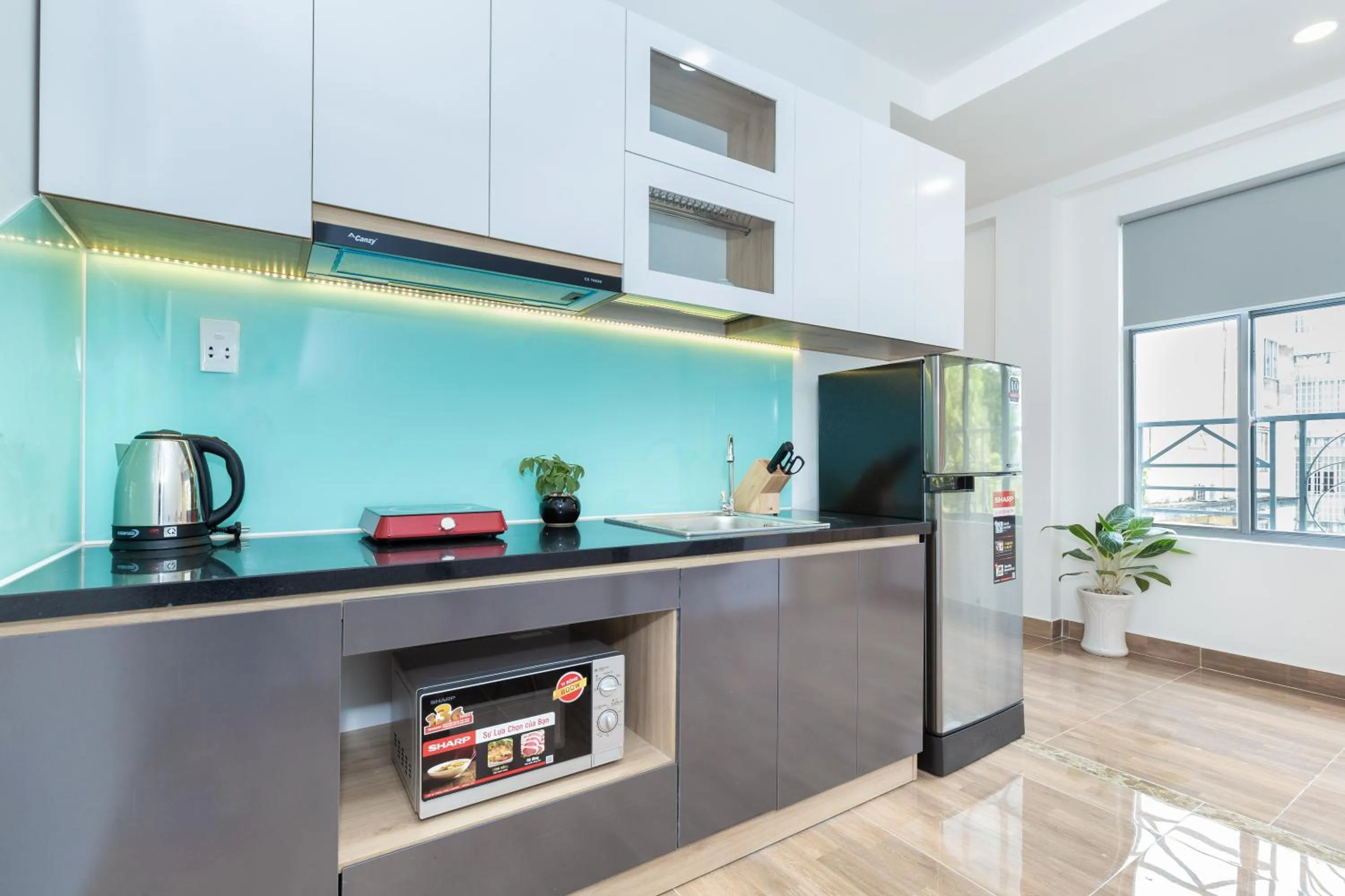 Kitchen or kitchenette in Cozrum Homes Citi Town