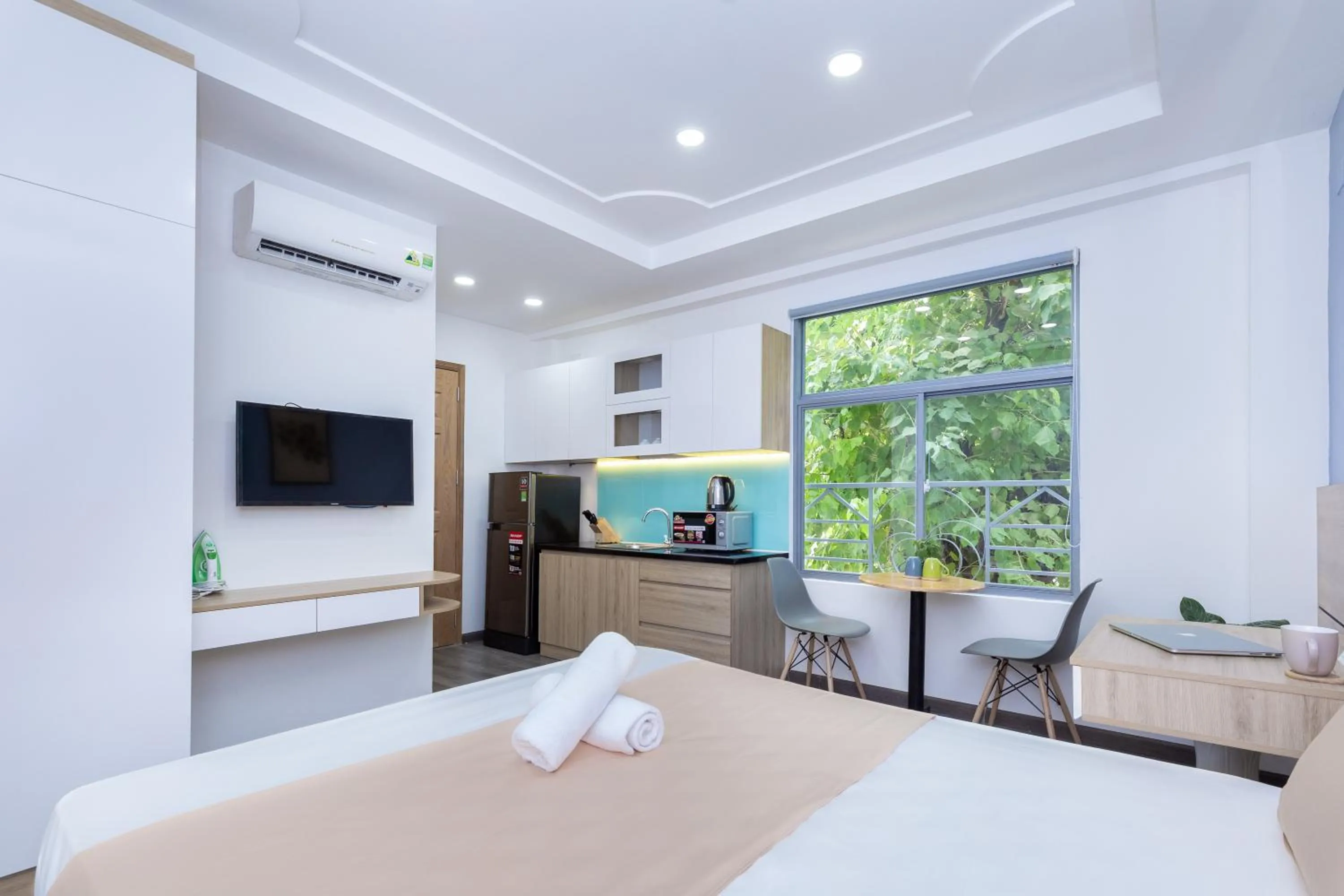 TV and multimedia, Bed in Cozrum Homes Citi Town