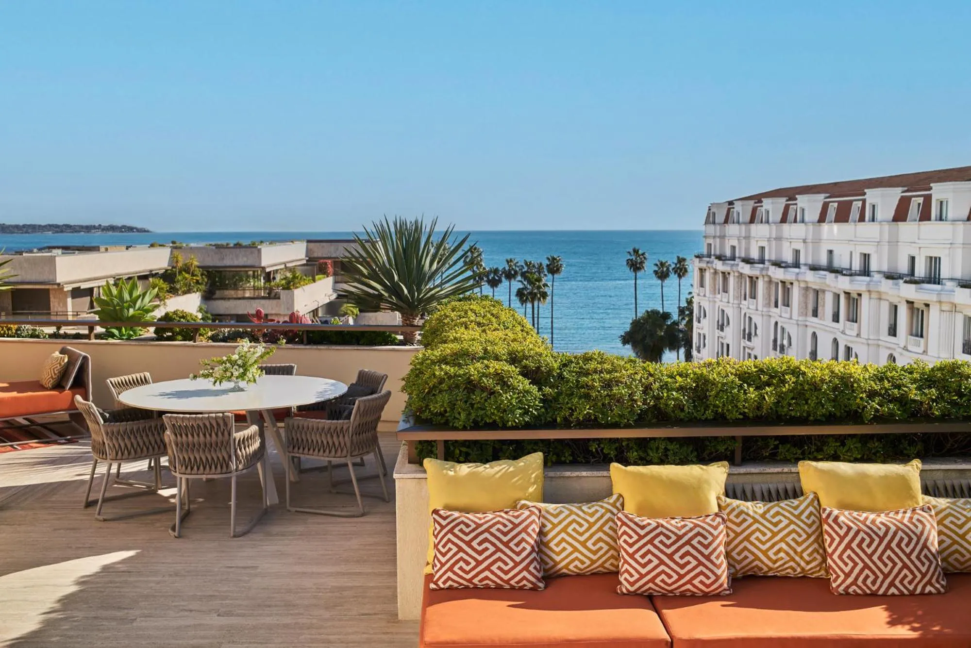 Balcony/Terrace in Hôtel Barrière Le Gray d'Albion