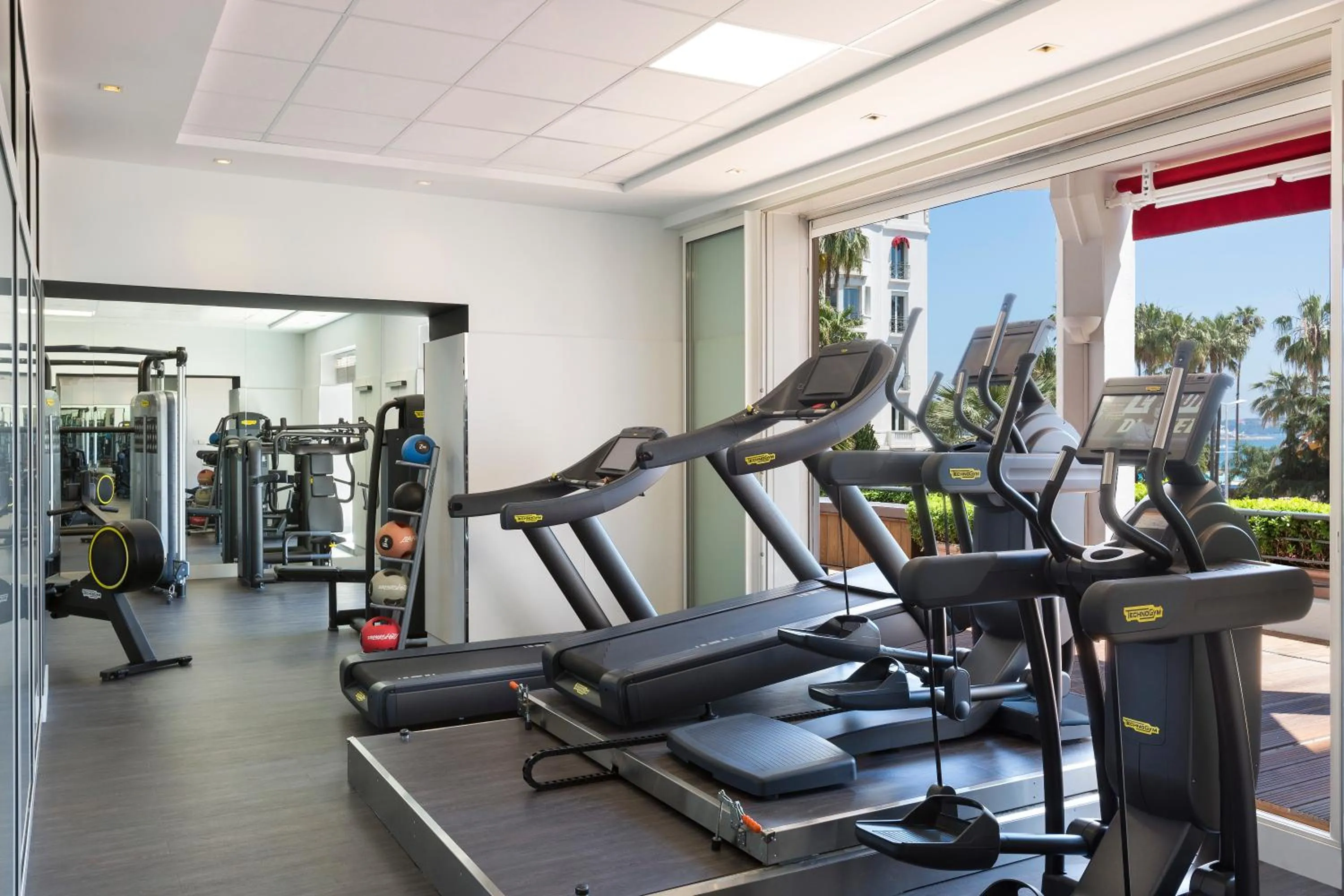 Fitness centre/facilities in Hôtel Barrière Le Majestic Cannes