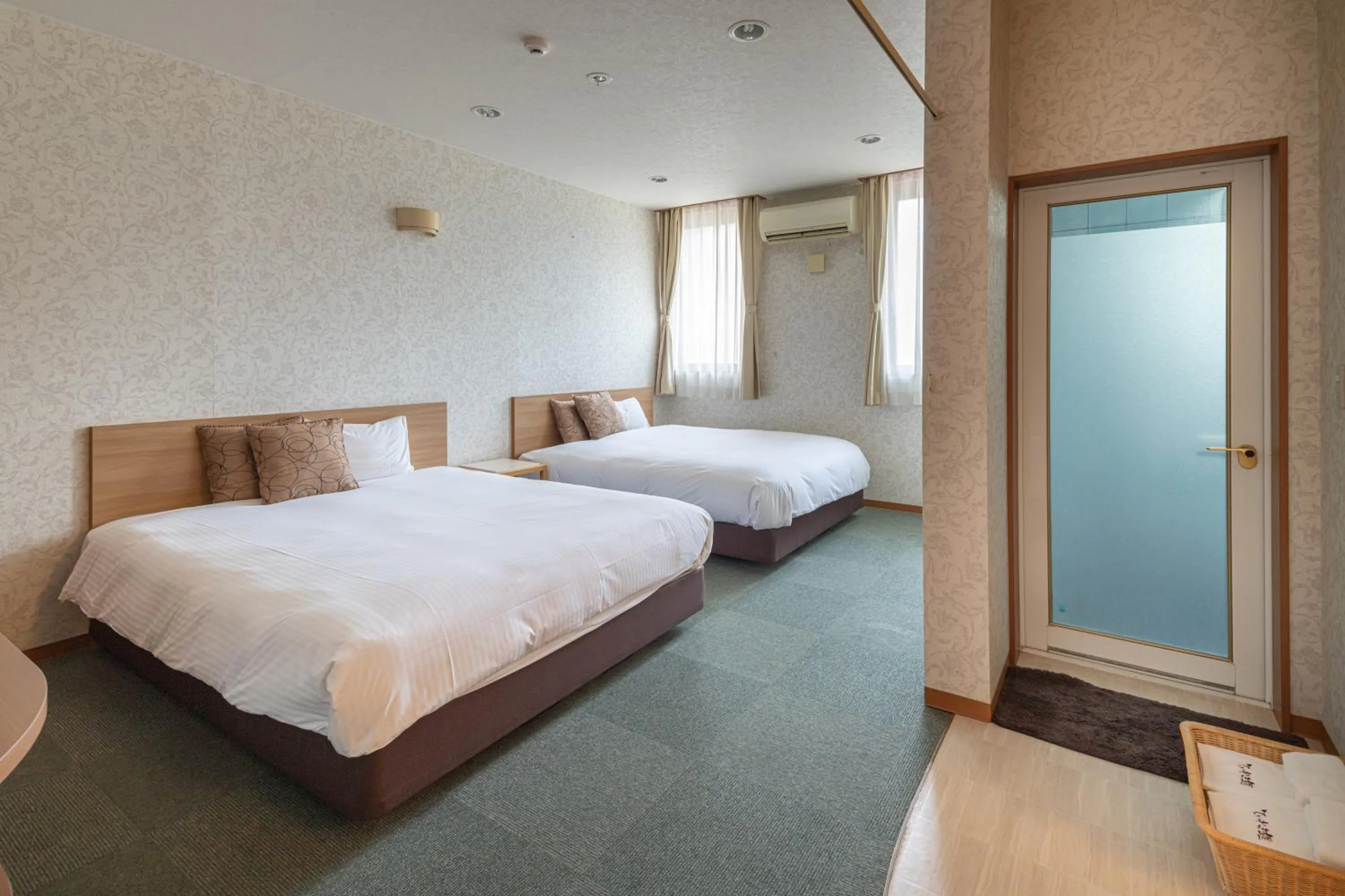 Bed in Hotel Teiregikan