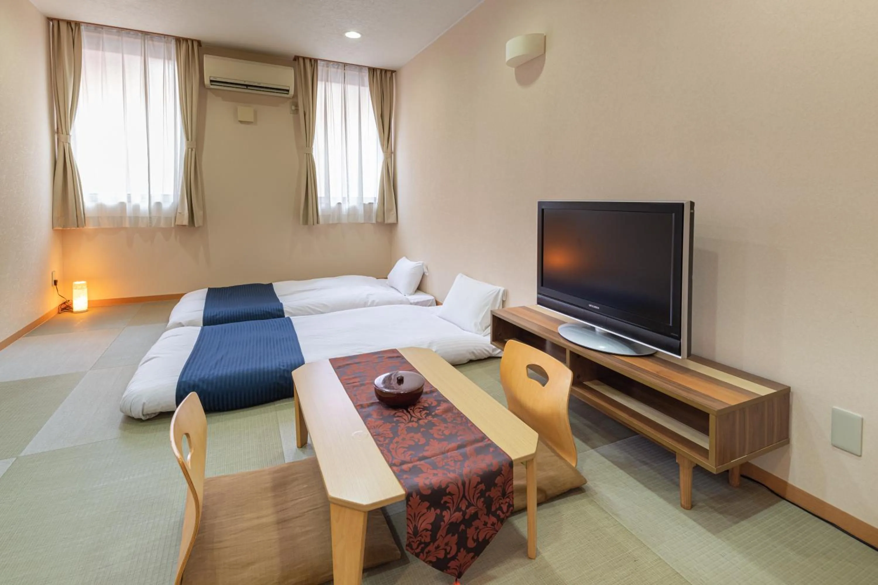 Bed in Hotel Teiregikan