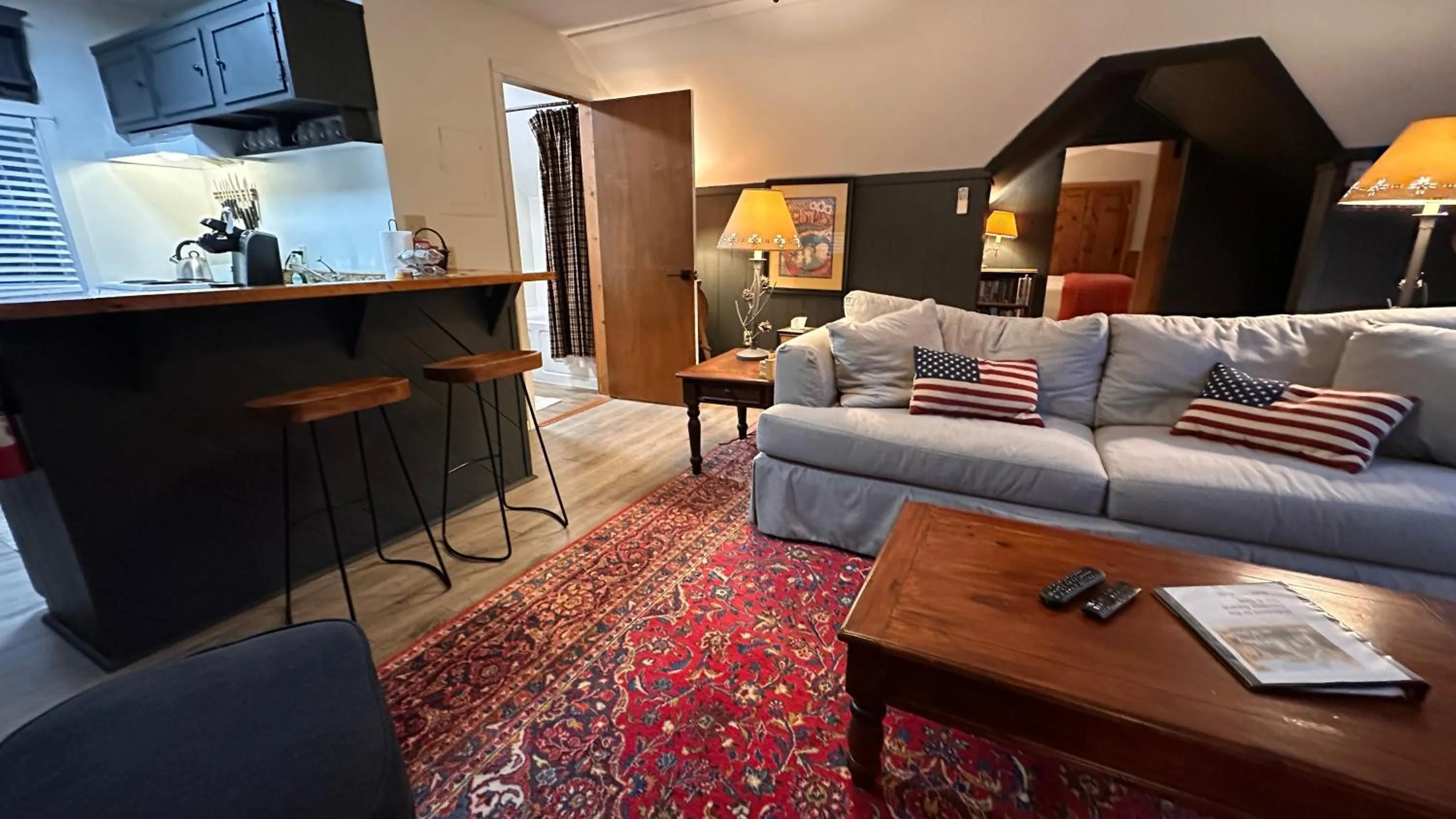 Living room in Phineas Swann Inn & Spa