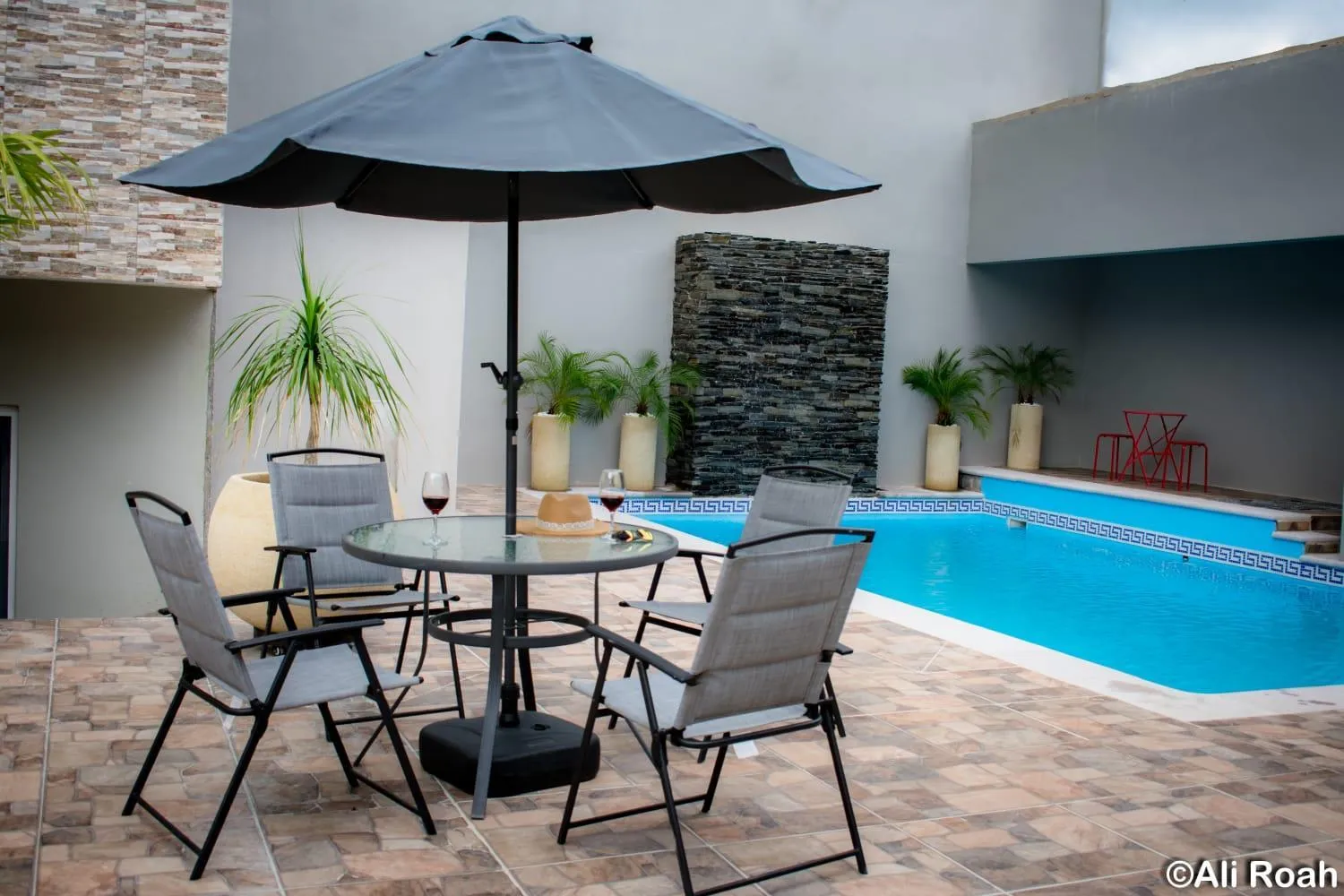 Swimming pool in Hotel Real de Lua