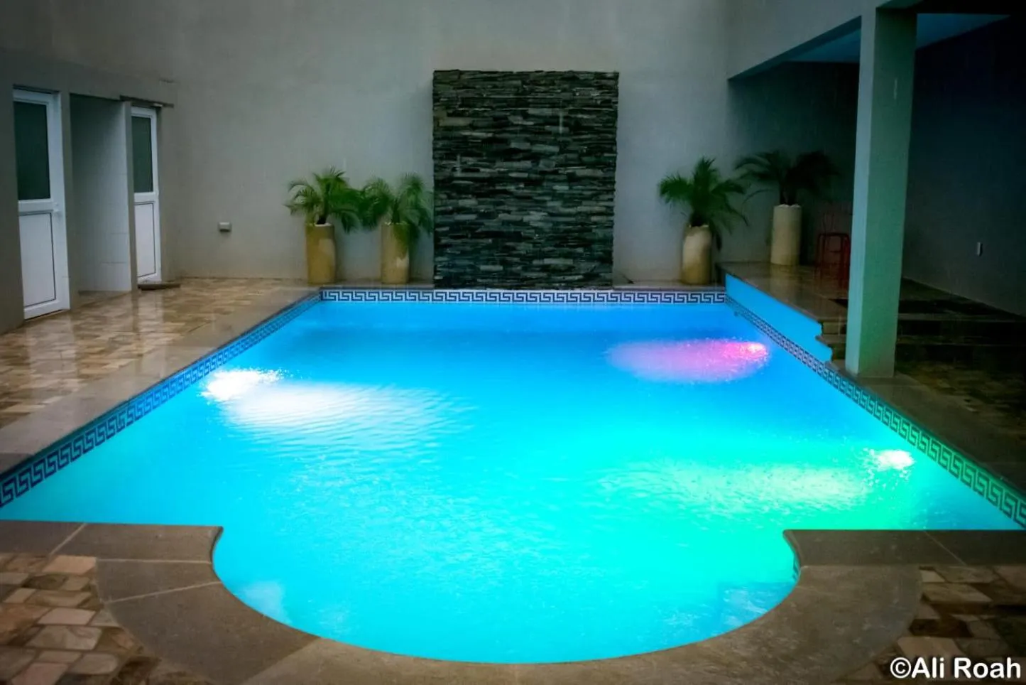 Swimming pool in Hotel Real de Lua