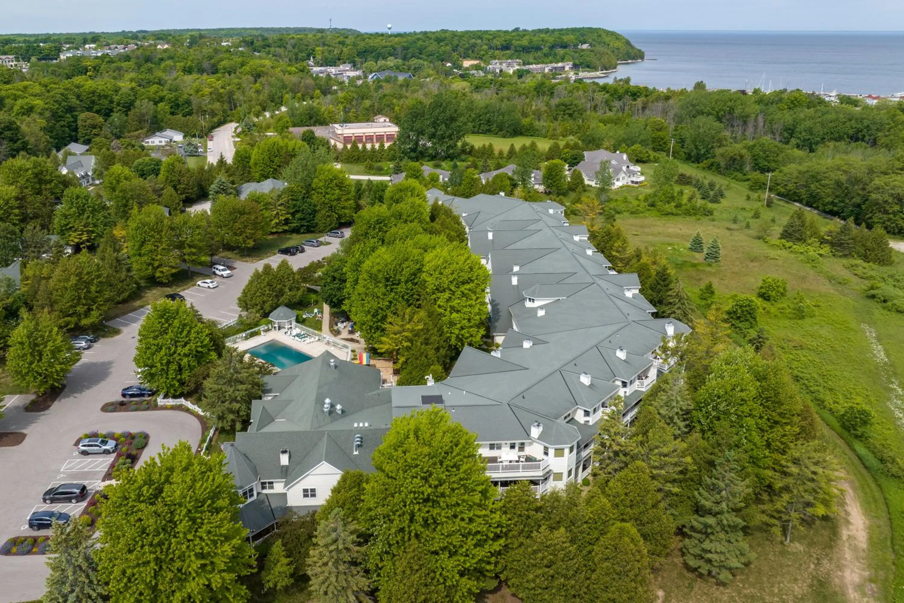 Property building in Pheasant Park Resort