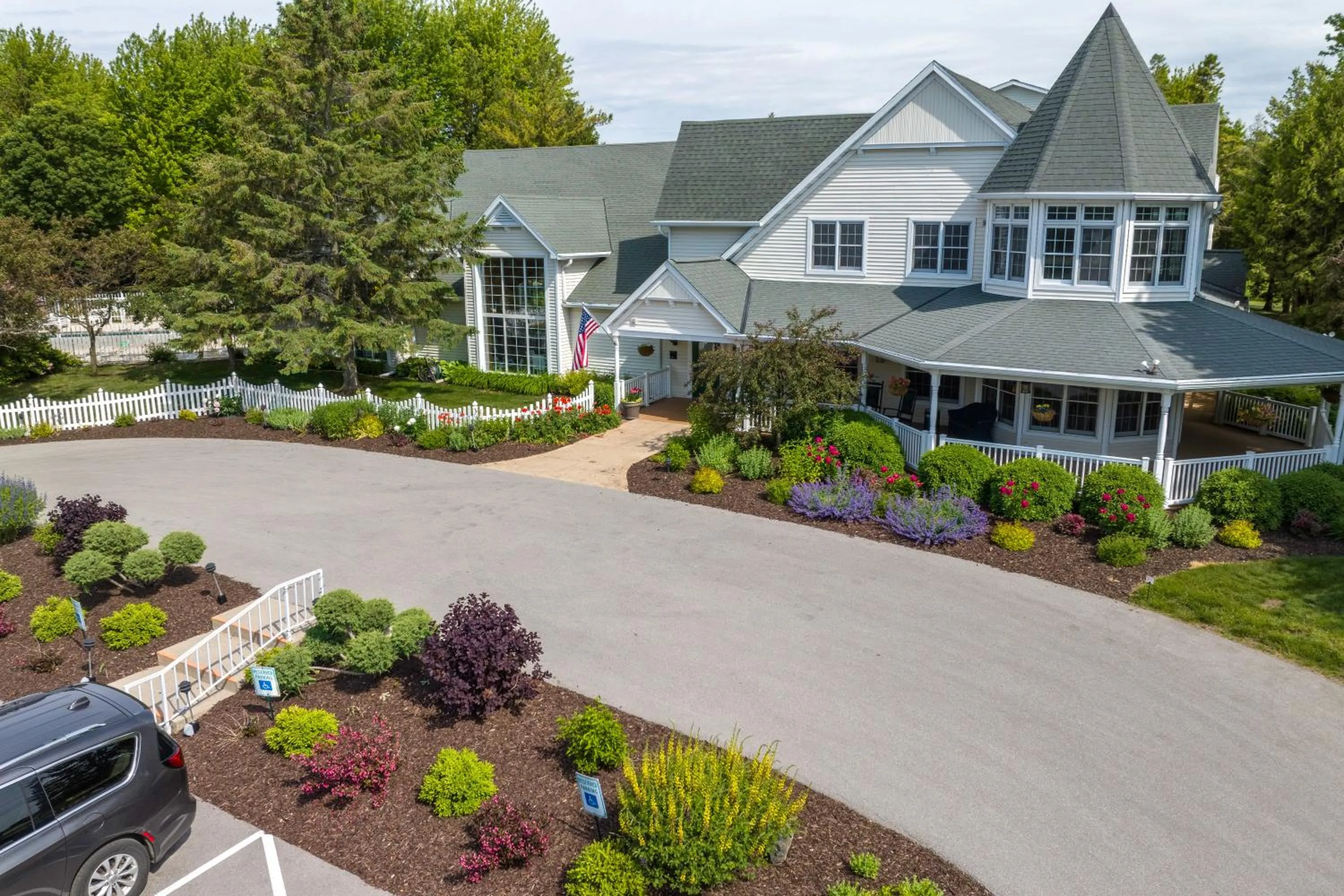 Property building in Pheasant Park Resort